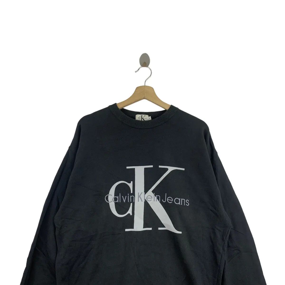 Calvin Klein Vintage CK CALVIN KLEIN JEANS Made In USA Sweatshirt Size L / US 10 / IT 46 - 4 Thumbnail