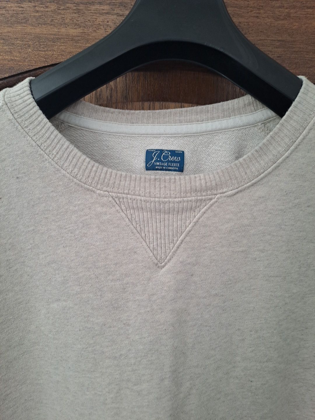 J.Crew J.crew fleece raglan sweatshirt Melange Size US L / EU 52-54 / 3 - 3 Thumbnail