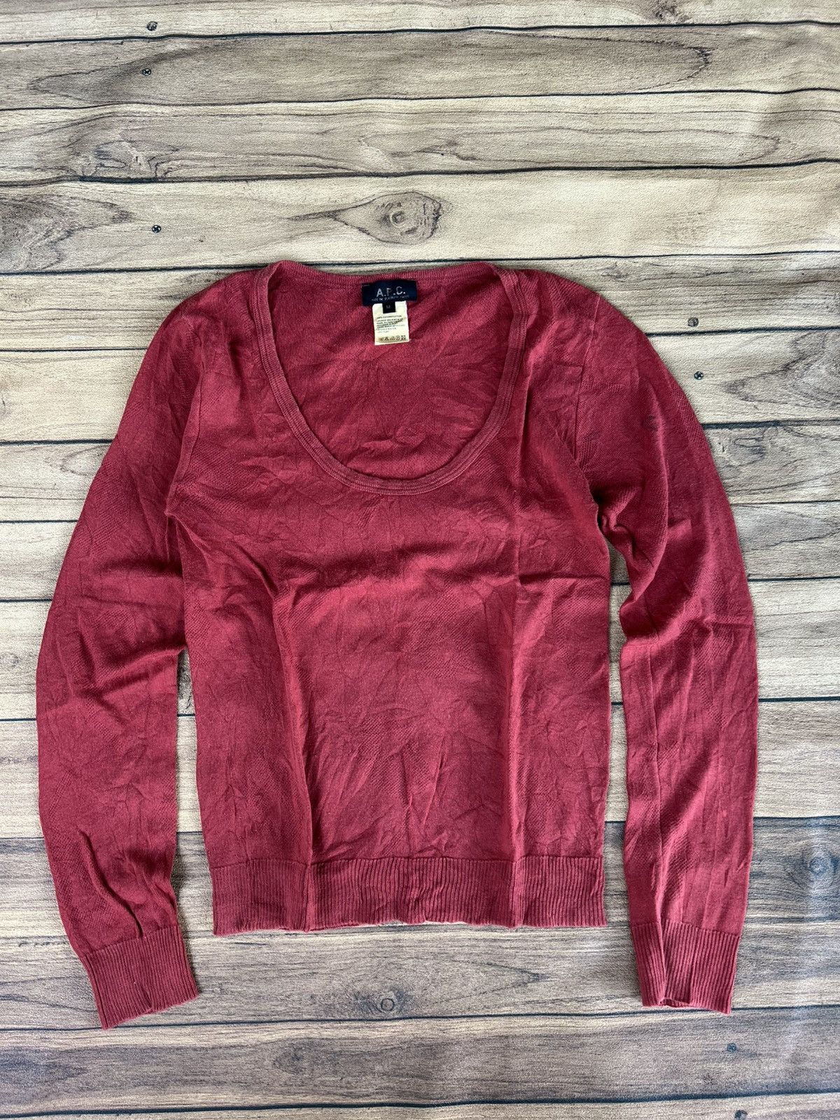 A.P.C. Apc knit with net motif Size M / US 6-8 / IT 42-44 - 1 Thumbnail