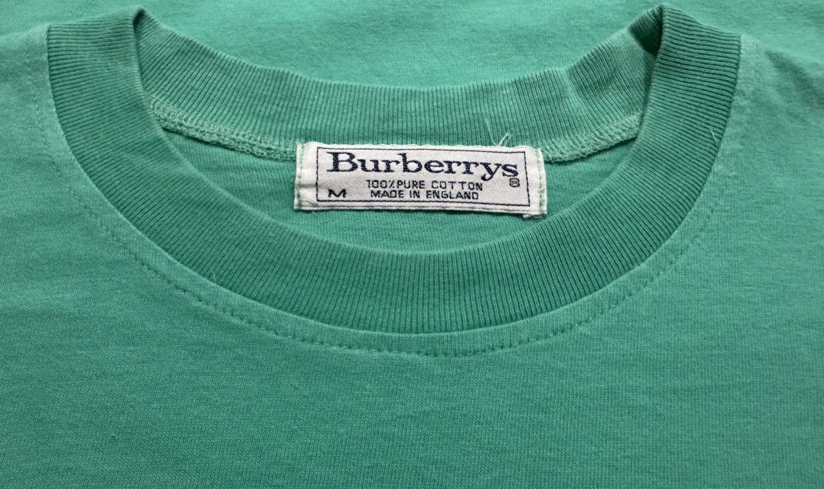 Burberry × Vintage Vintage Burberrys Made in England Tee Size US M / EU 48-50 / 2 - 3 Thumbnail