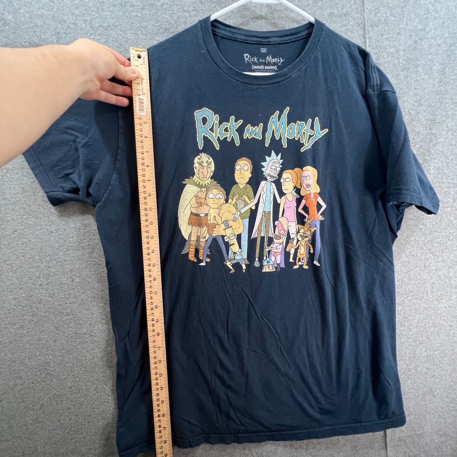 Other Rick and Morty Shirt Adult Size 2X Blue Short Sleeve Size US XXL / EU 58 / 5 - 7 Thumbnail