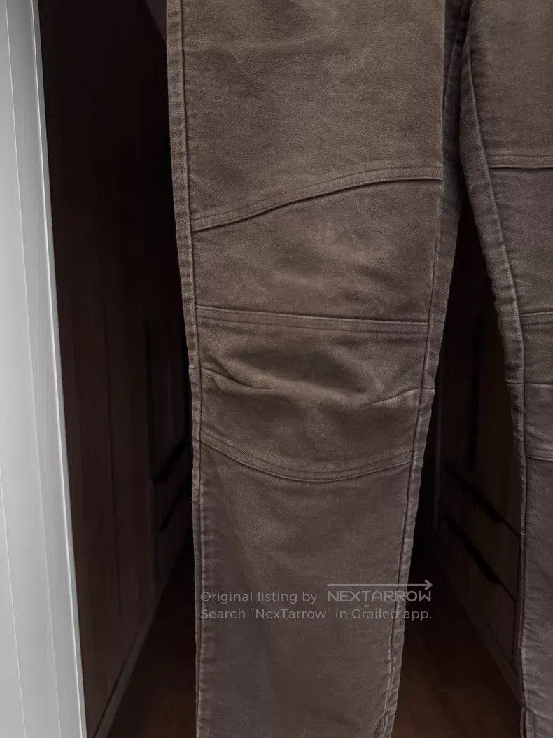 Helmut Lang Helmut Lang Moleskin Zip Pants Size US 30 / EU 46 - 4 Thumbnail