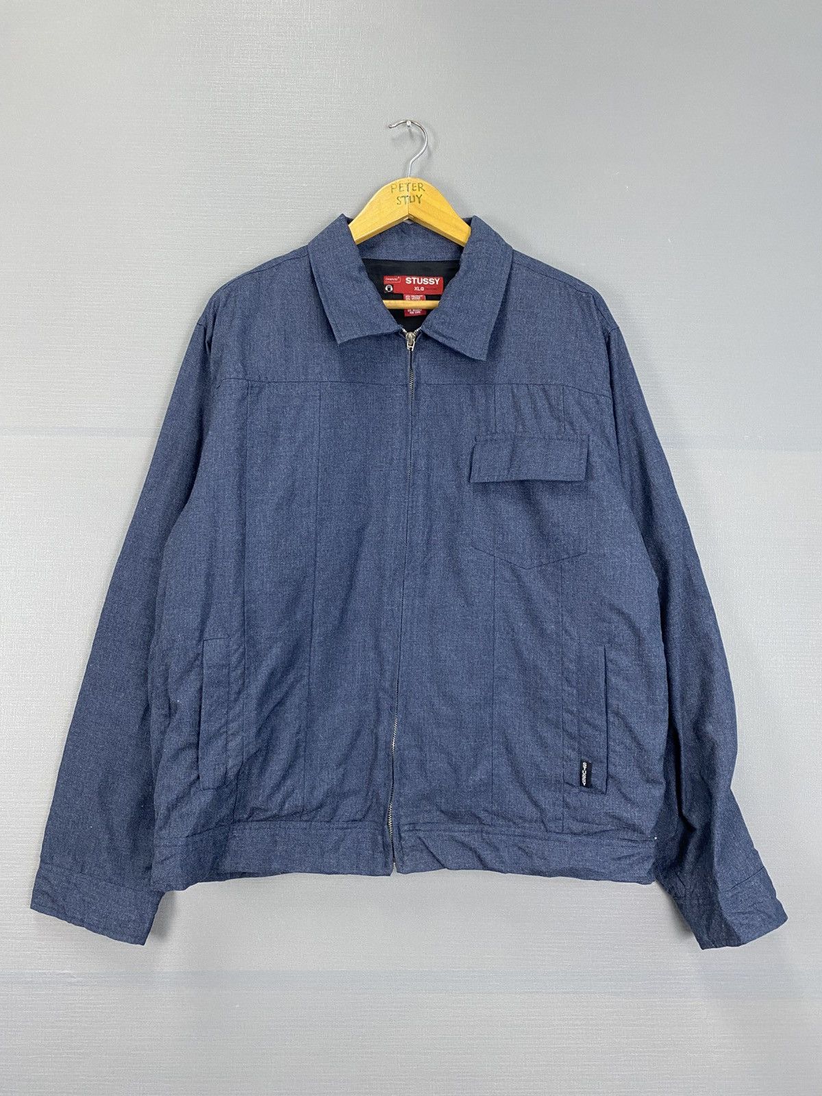 Stussy Vintage Stussy Zipper Jacket Size US XL / EU 56 / 4 - 1 Thumbnail