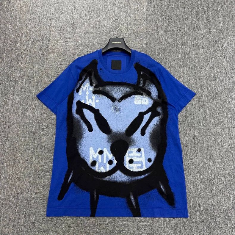 Givenchy Givenchy Dog Head Printed Short Sleeve Size US S / EU 44-46 / 1 - 2 Thumbnail