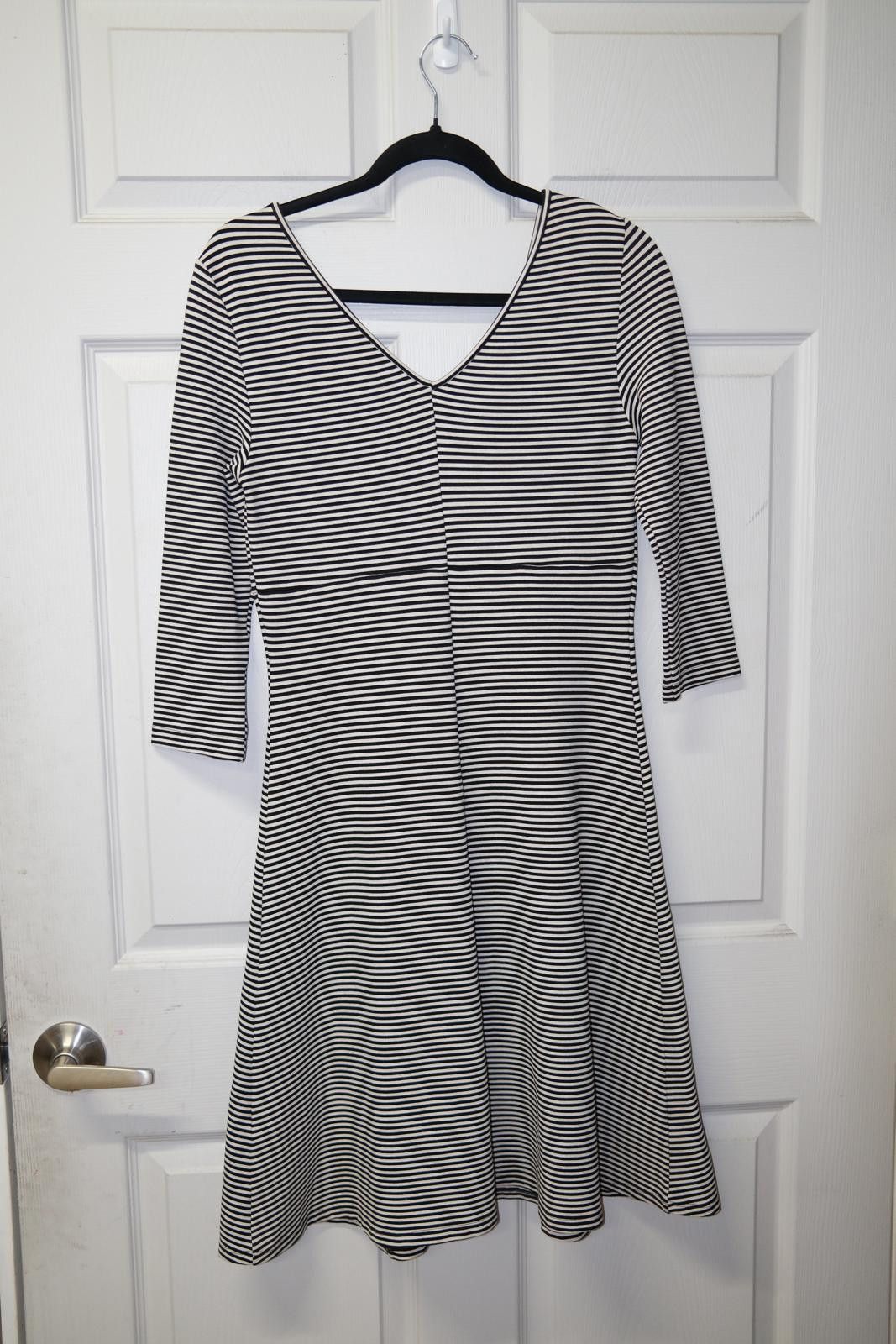 Fendi 00's Fendi Stripe Midi Dress Size M / US 6-8 / IT 42-44 - 2 Thumbnail
