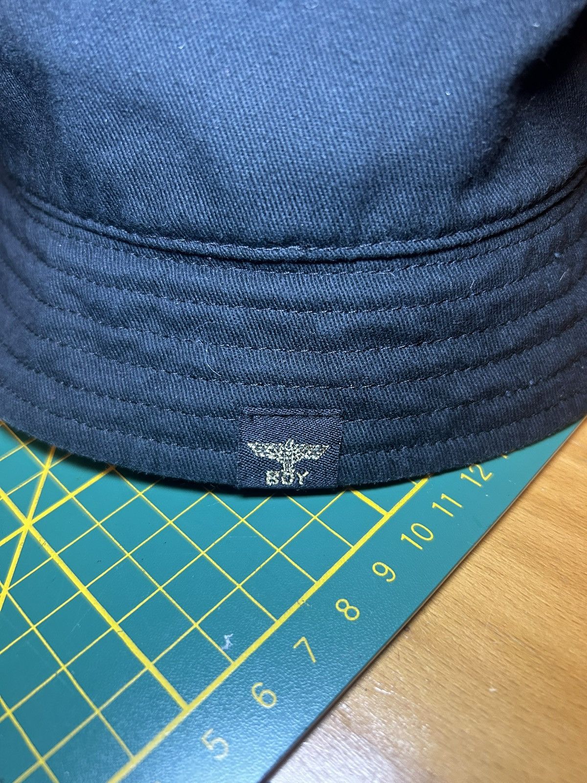 Boy London Boy London Stitch Logo Bucket Hat Size ONE SIZE - 5 Thumbnail