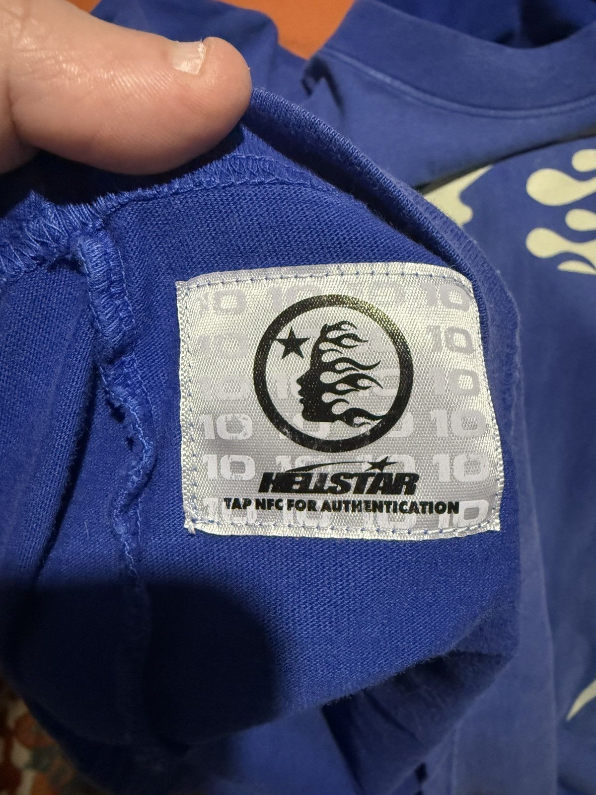 HELLSTAR Blue HELLSTAR SPORTS 11 Warm up TEE Size US XL / EU 56 / 4 - 10 Thumbnail