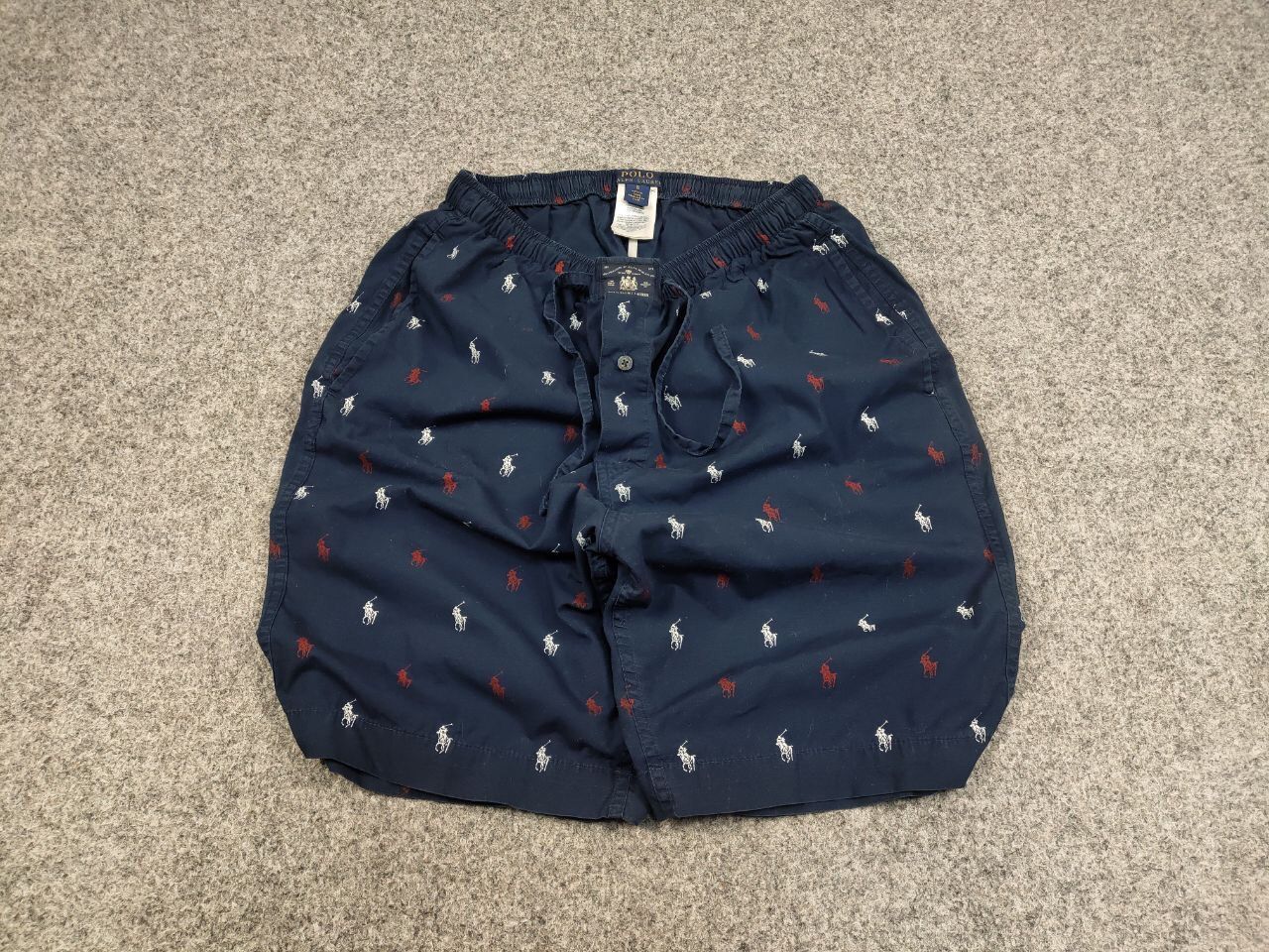 Polo Ralph Lauren Vintage Polo Ralph Lauren Light Blue Monogram Logo Shorts Size US 32 / EU 48 - 2 Thumbnail