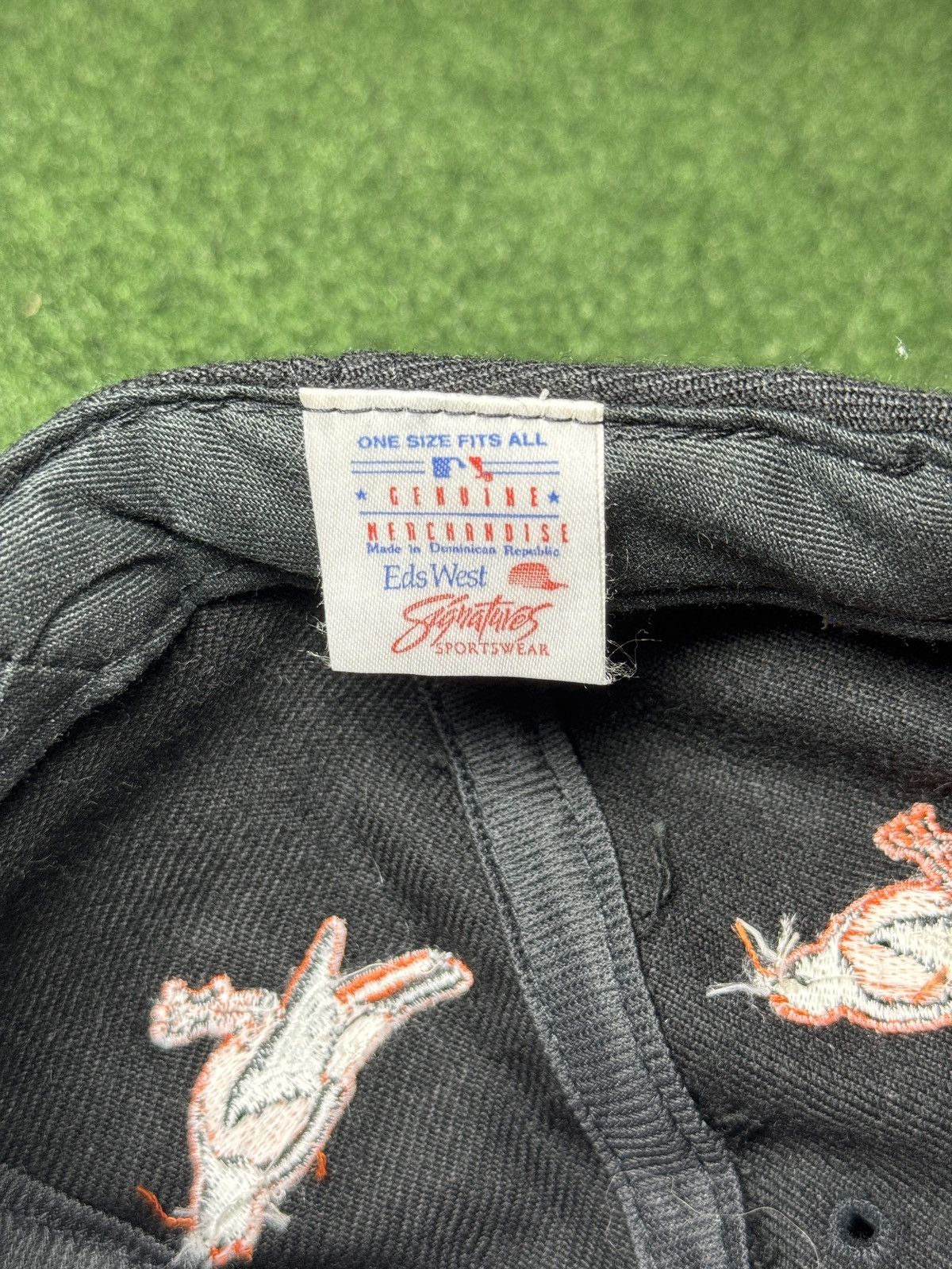 MLB × Vintage Vintage 90s Baltimore Orioles RARE NWT MLB Snapback Cap Hat Size ONE SIZE - 6 Thumbnail