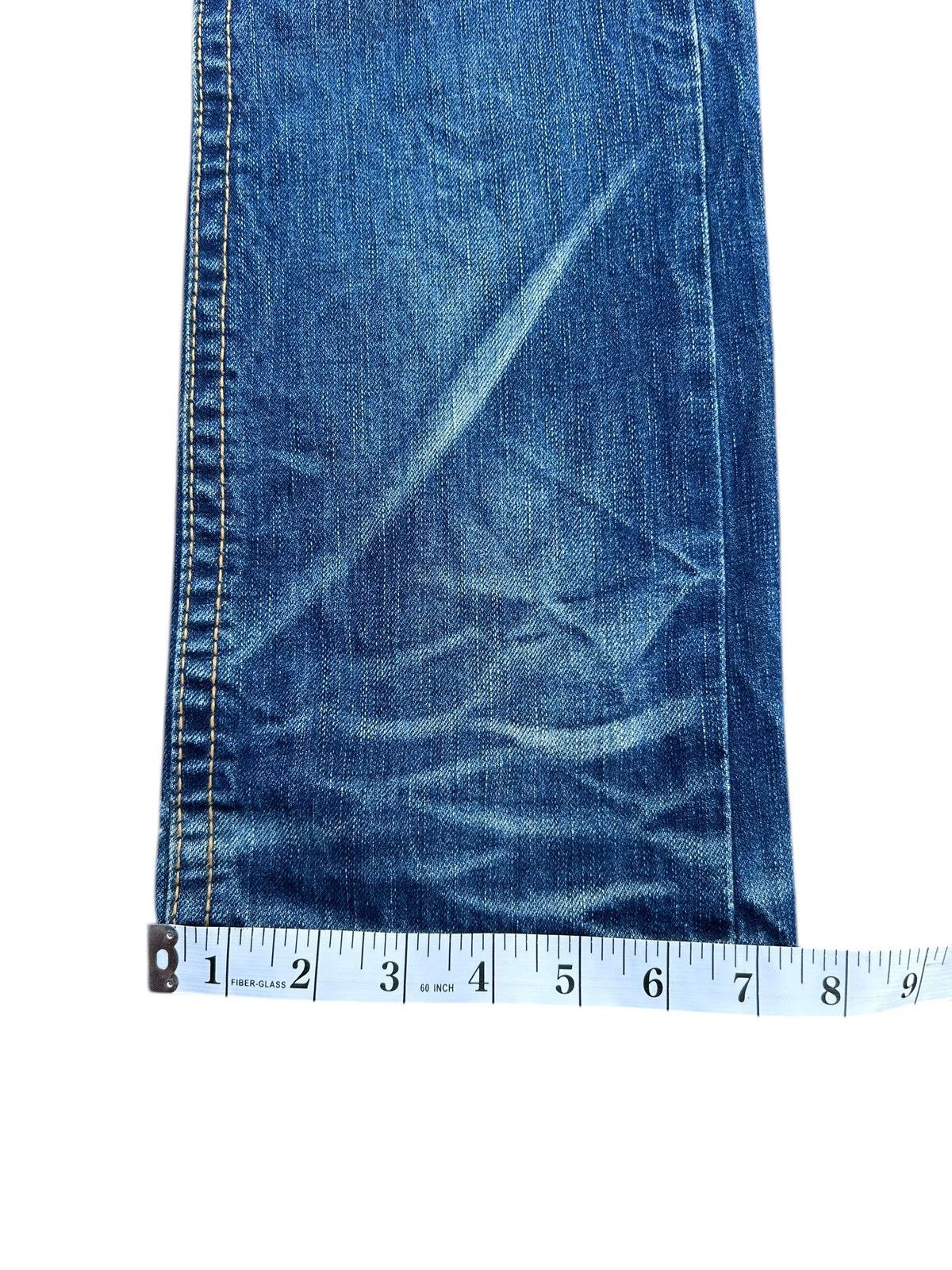Kapital YOSHITOMO NARA LOLITA Exotic Vintage Distressed Denim Jeans Size US 30 / EU 46 - 21 Thumbnail