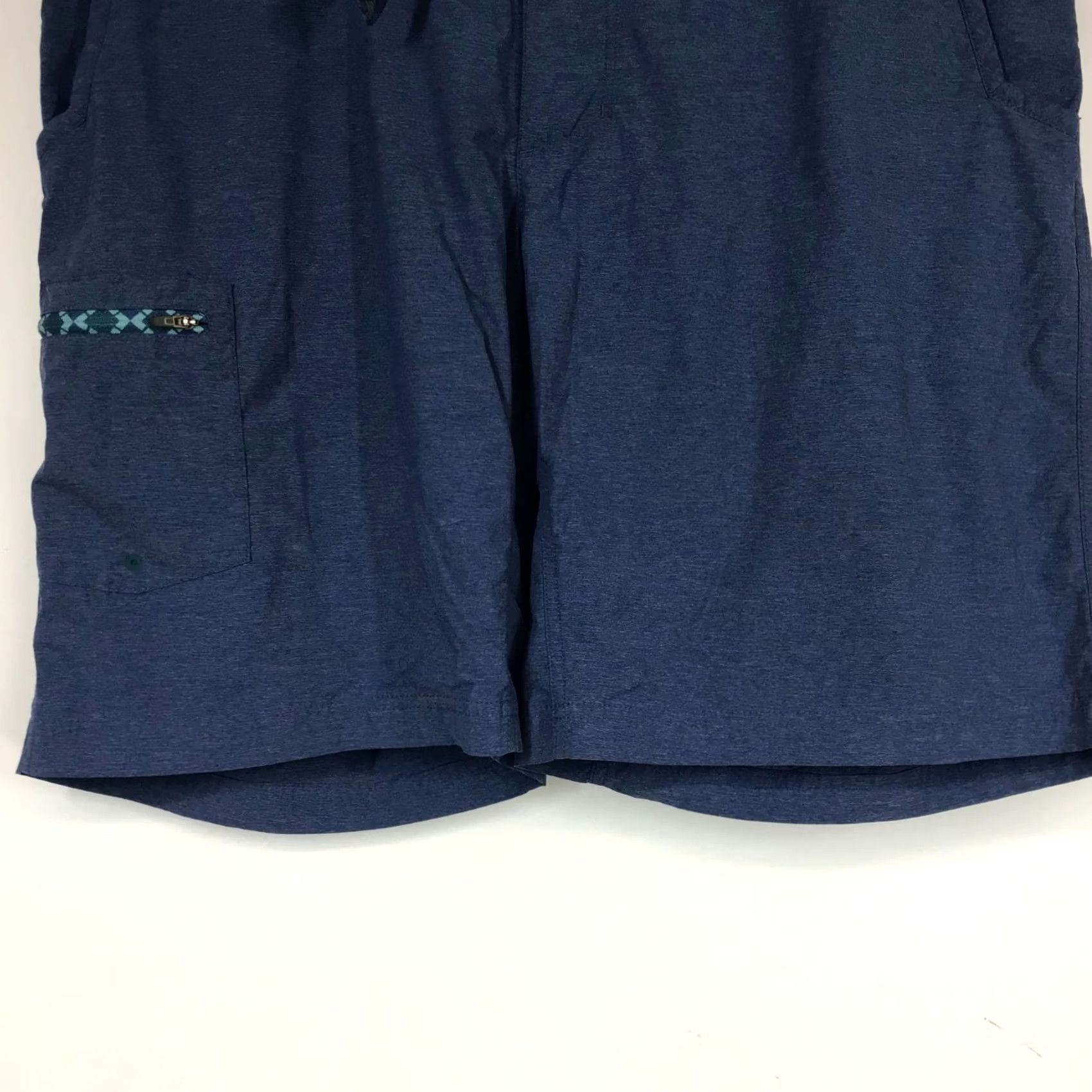Vintage Columbia Womens 38 Blue Belted Cargo Shorts - Regular Size 26" / US 2 / IT 38 - 3 Thumbnail