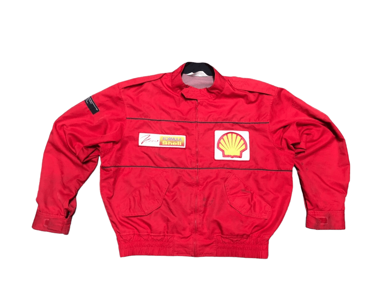 Formula 1 Vintage Shell Workers Bomber Jacket New Formula Size US M / EU 48-50 / 2 - 1 Thumbnail