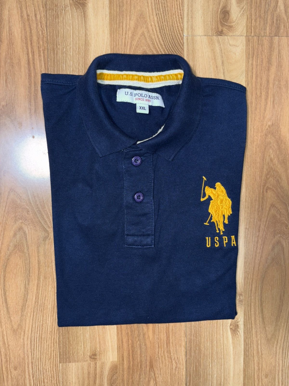 U.S. Polo Assn. U.S. POLO ASSN. Big pony polo Tshirt Size US XXL / EU 58 / 5 - 5 Thumbnail