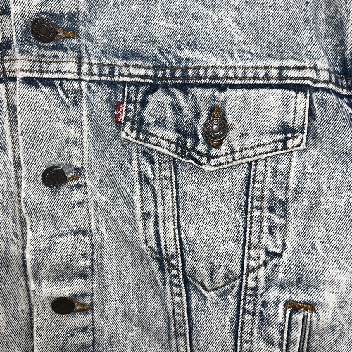 Levi's VINTAGE 70s LEVI’S TRUCKER JACKET DENIM USA MADE ACID WASH Size US M / EU 48-50 / 2 - 4 Thumbnail
