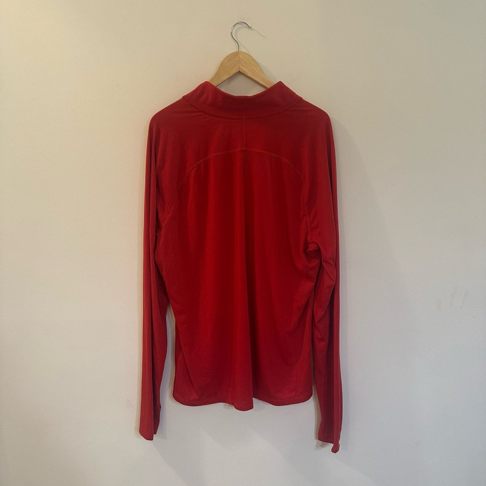 The North Face The North Face Red 1/4 zip pull over long sleeve top sz XL Size US XL / EU 56 / 4 - 7 Thumbnail