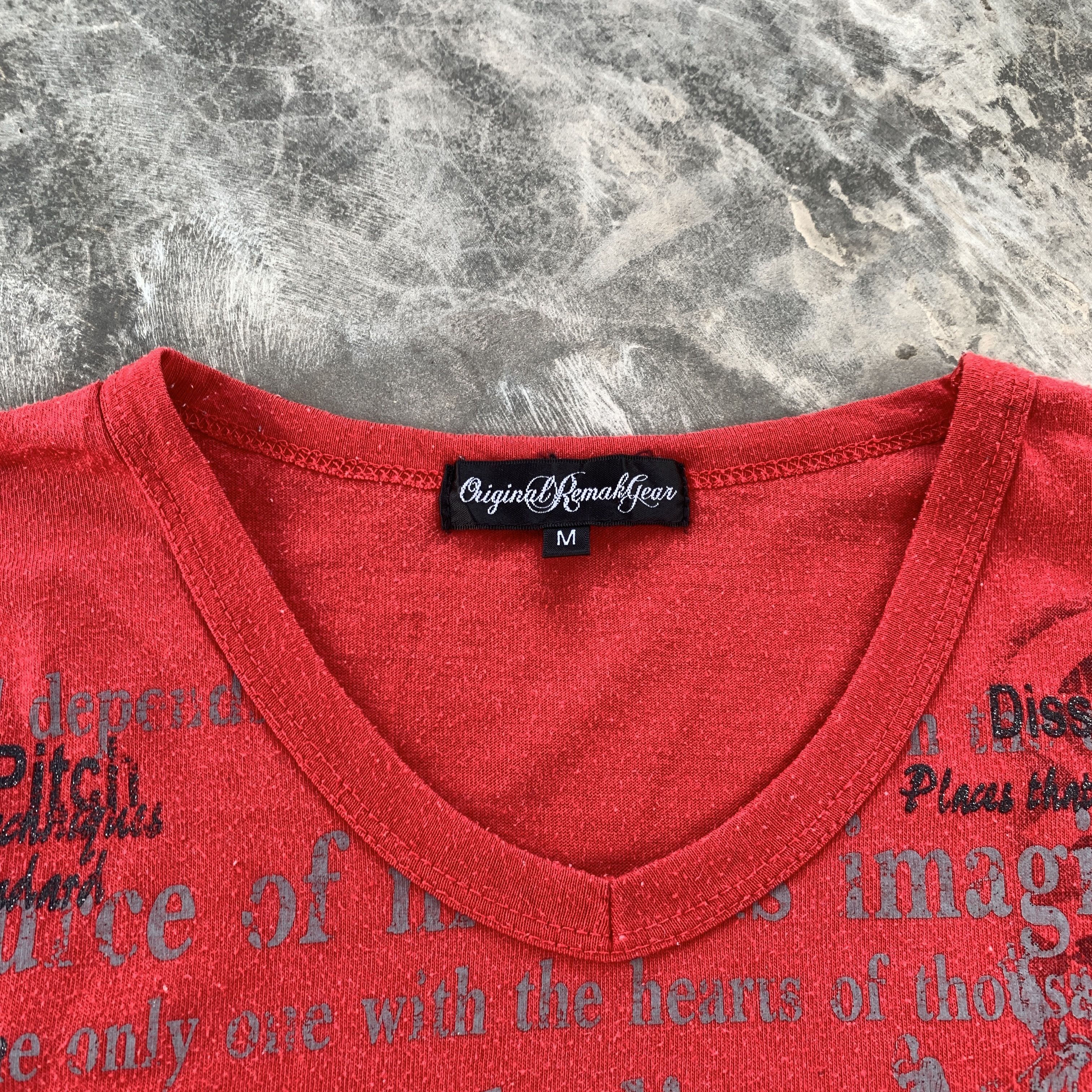 Japanese Brand Original Remake Gear Poem Gothic Vkei KMRII LGB Style Tshirt Size US M / EU 48-50 / 2 - 5 Thumbnail