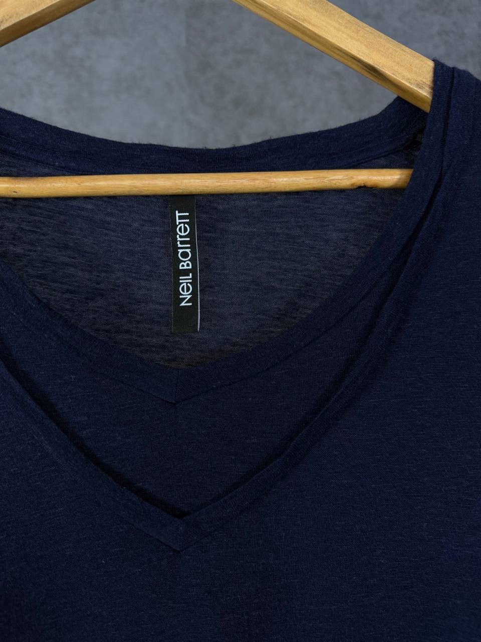 Neil Barrett Neil Barrett luxury designer double neck tee Size US L / EU 52-54 / 3 - 3 Thumbnail