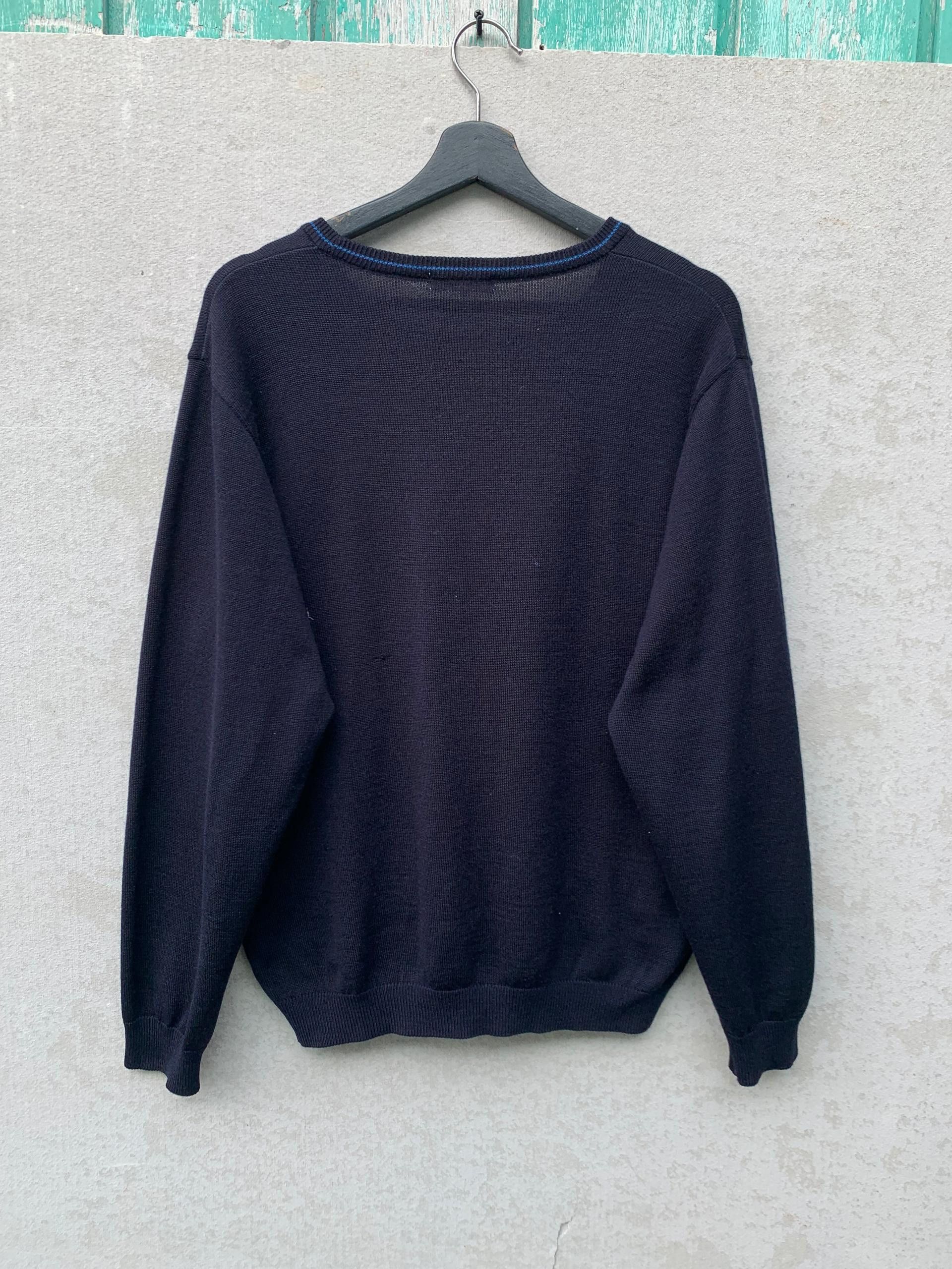 CABANE de ZUCCa Vintage Akira E Onobuka Navy Sweashirt Size US M / EU 48-50 / 2 - 2 Thumbnail