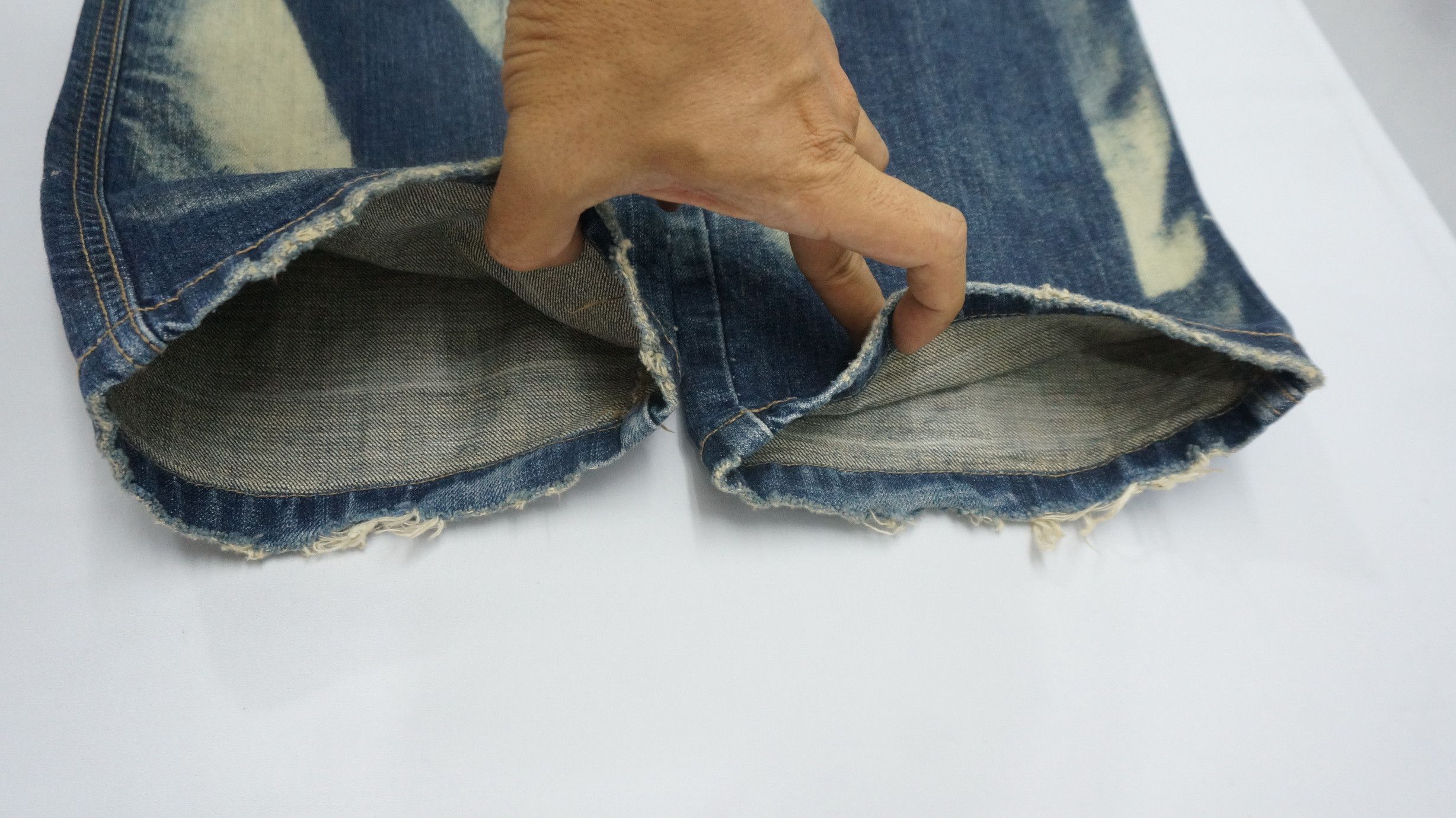 Japanese Brand 💥 ONG Vintage Japan Tint Acid Wash Jeans Size US 30 / EU 46 - 14 Thumbnail
