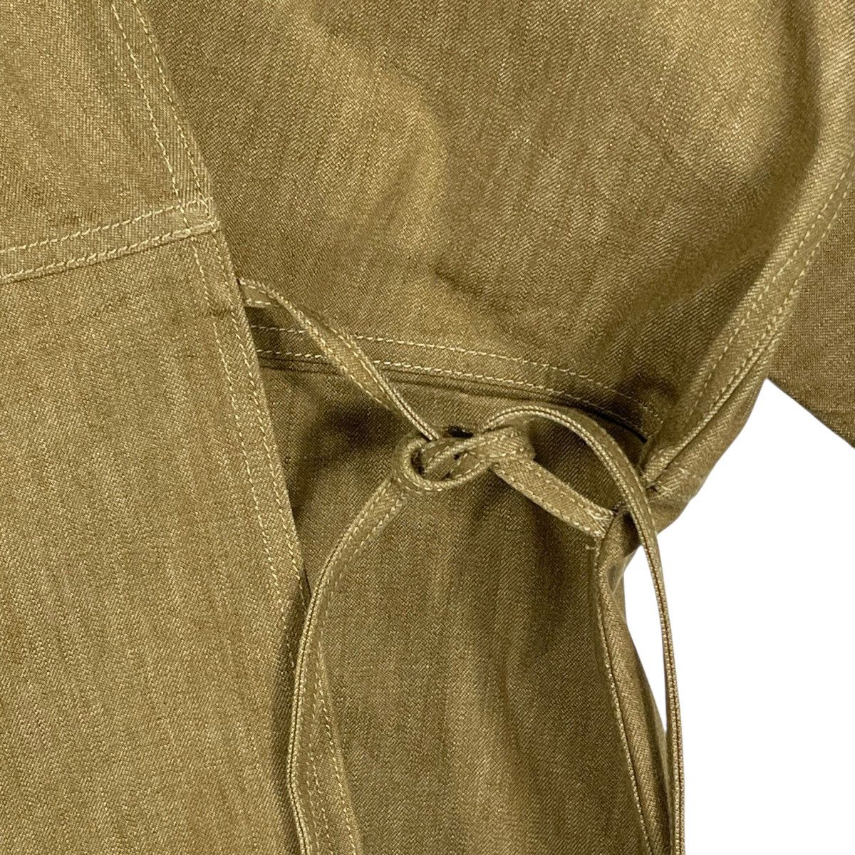 SOFIE D'HOORE Vintage Sofie D’Hoore Belgium Minimalist Cotton Wrap Jacket Size XS / US 0-2 / IT 36-38 - 8 Thumbnail