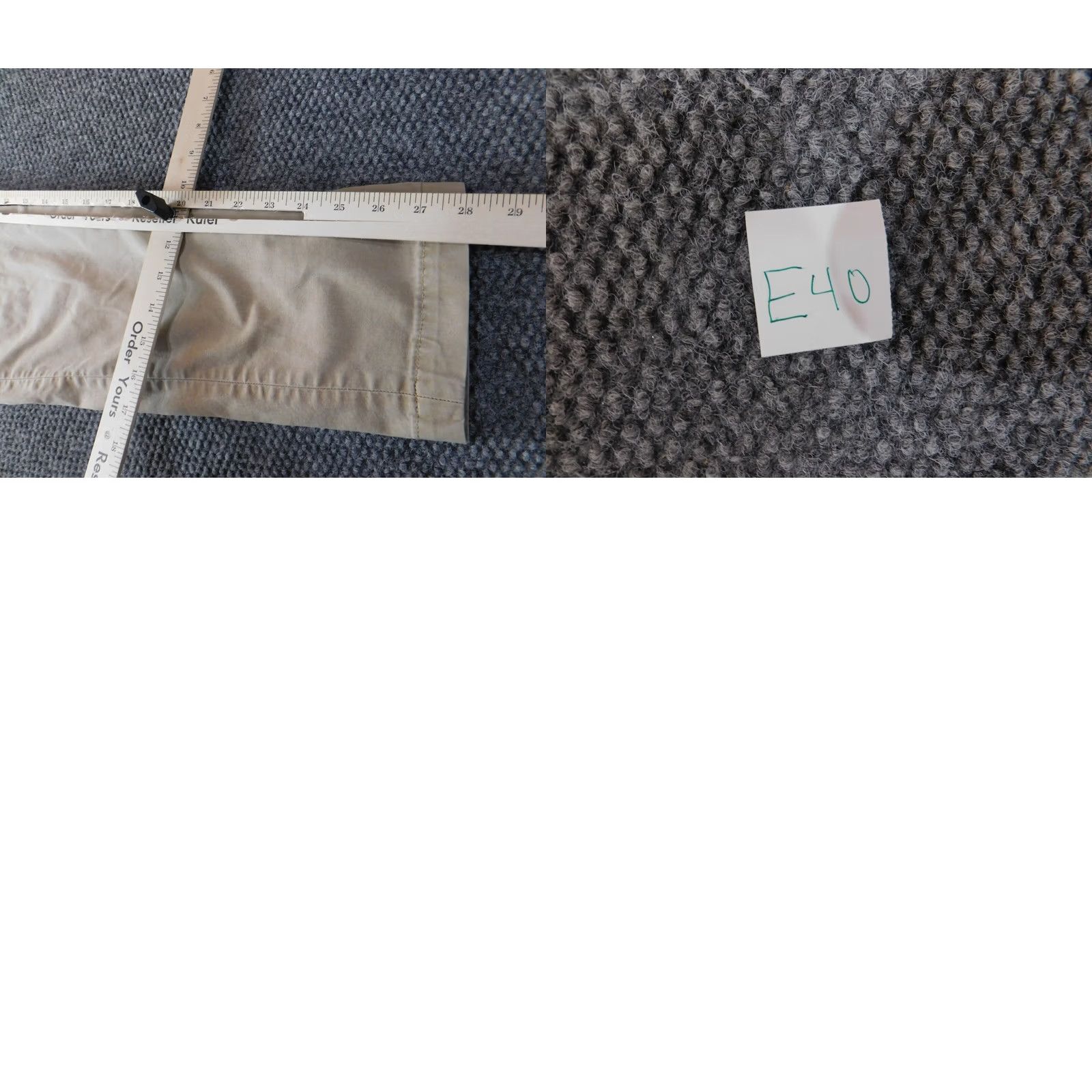 American Eagle Outfitters American Eagle Outfitters Pants 30x28 Beige Regular Straight Chino Cotton Flat Front Canvas Zipper Mens Regular 30 Inseam 28 Size US 30 / EU 46 - 9 Thumbnail