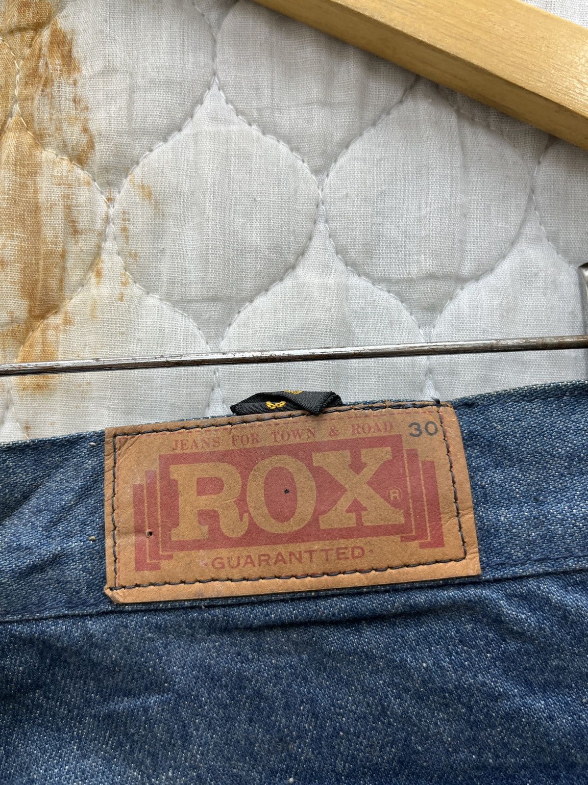 Vintage 🔥🔥🔥STEALS VTG ROX FLARED DENIM Size 29" - 9 Thumbnail