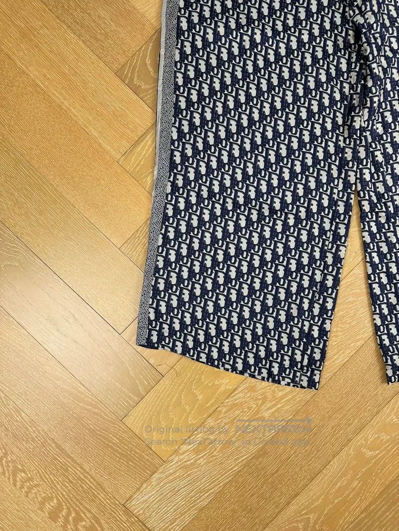 Dior Dior 25-year-old new twill Oblique printed mid-waist elast Size 42" / US 20 - 4 Thumbnail