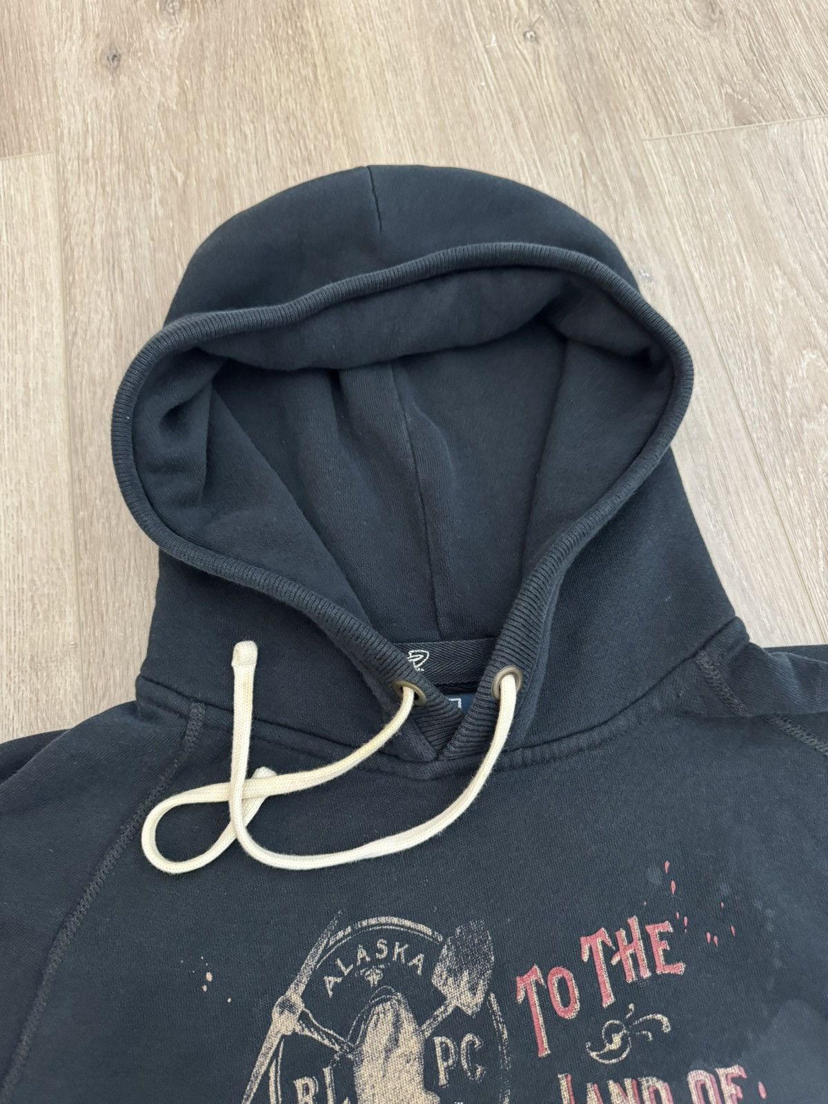 Polo Ralph Lauren 90s RARE Polo Ralph Lauren Alaska Gold Hoodie in Black Size US L / EU 52-54 / 3 - 3 Thumbnail