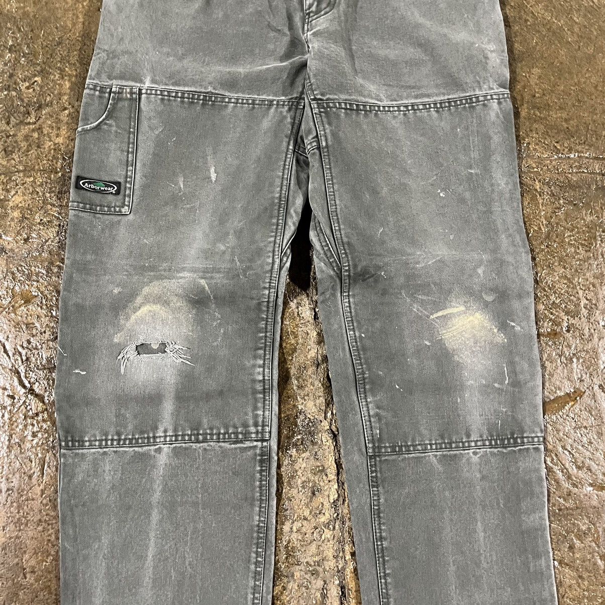 Carhartt × Vintage Crazy Y2K Carhartt Style Faded Double Knee Workwear Pants Size US 34 / EU 50 - 4 Thumbnail