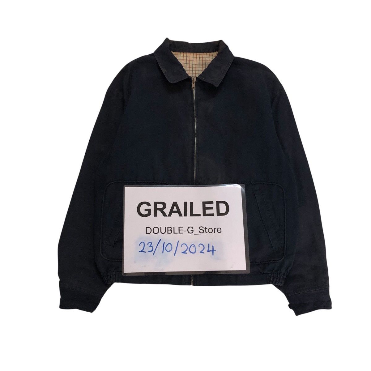 Japanese Brand 📌Vintage Bomber Jacket Van Jac Big Logo Spell Out Size US L / EU 52-54 / 3 - 2 Thumbnail