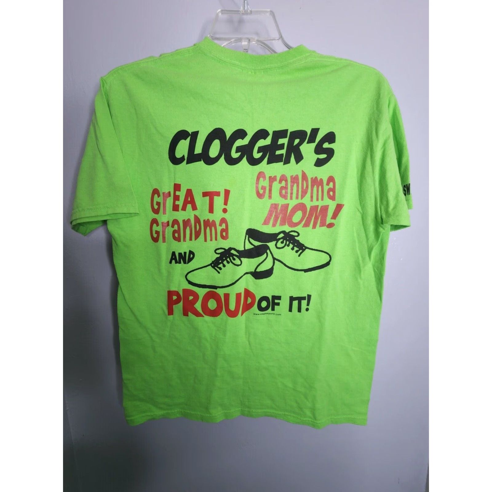 Gildan Gildan T-Shirt Florida Unisex Adults M Green Double-Sided 2010 Dancer Clogging Concil Retro Shirt Mens Size US M / EU 48-50 / 2 - 2 Thumbnail