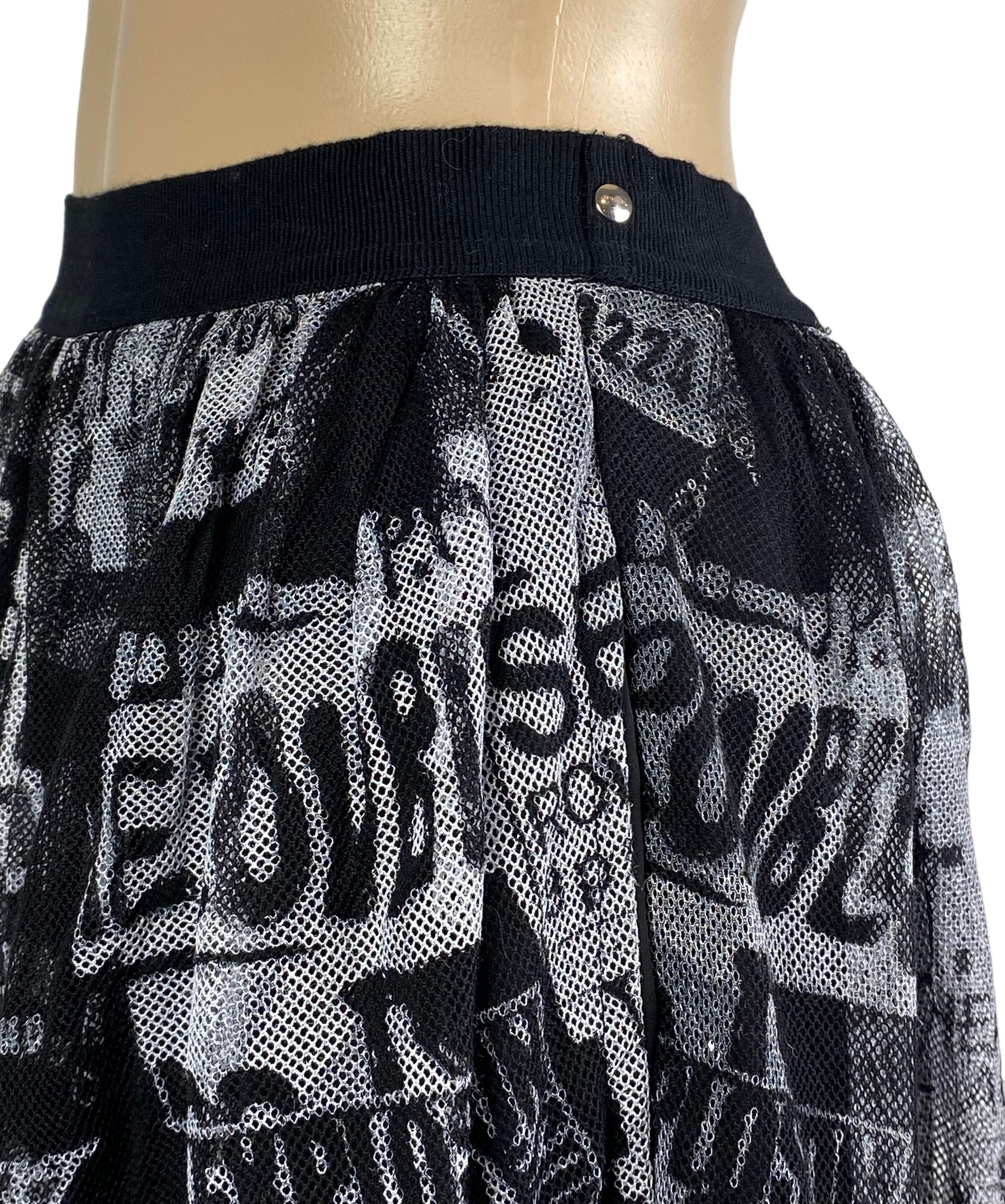 Diesel Diesel Maxi Mesh Printed Skirt size S Size 30" / US 8 / IT 44 - 6 Thumbnail
