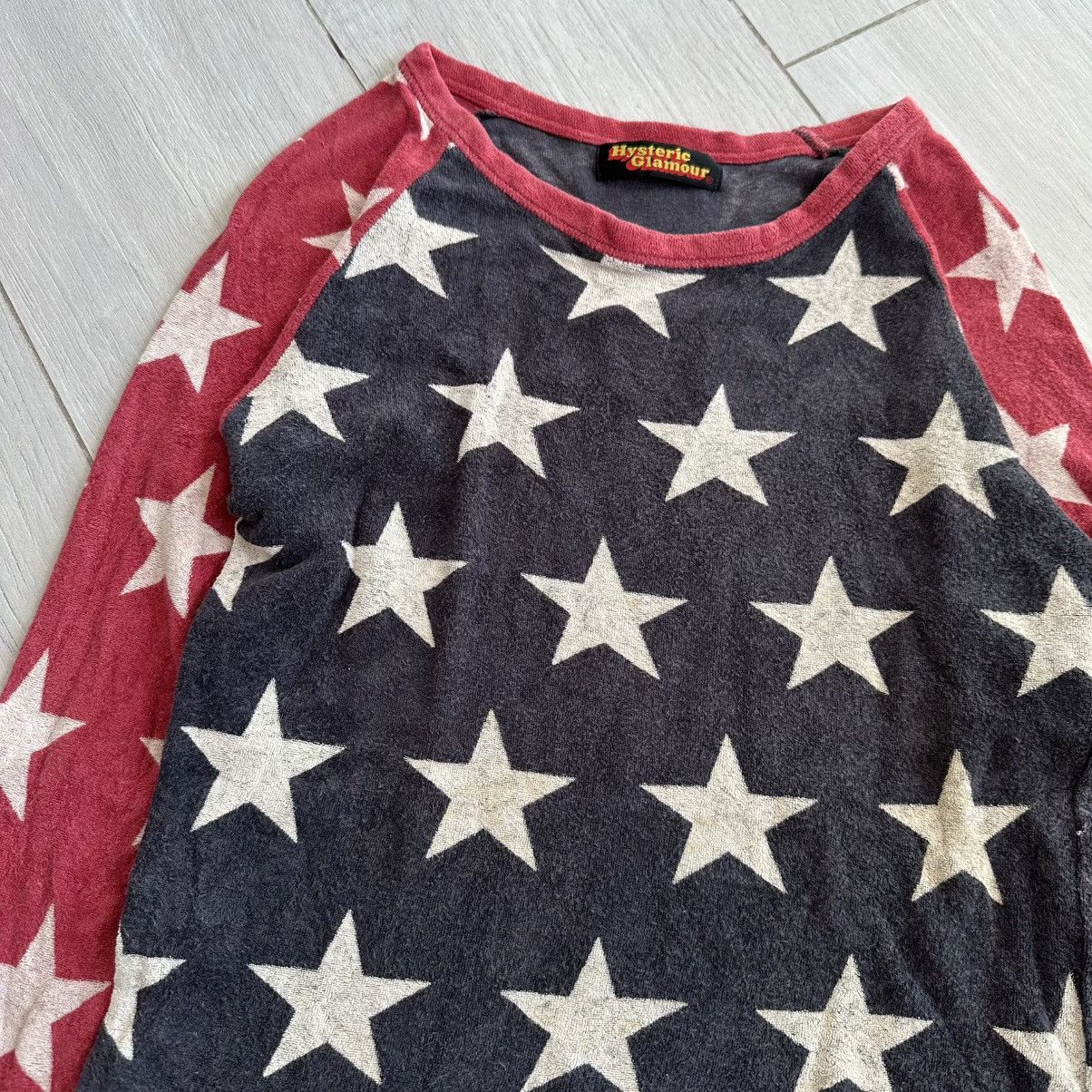 Hysteric Glamour Hysteric Glamour 1990s Star AOP Long Sleeves Top Size S / US 4 / IT 40 - 2 Thumbnail