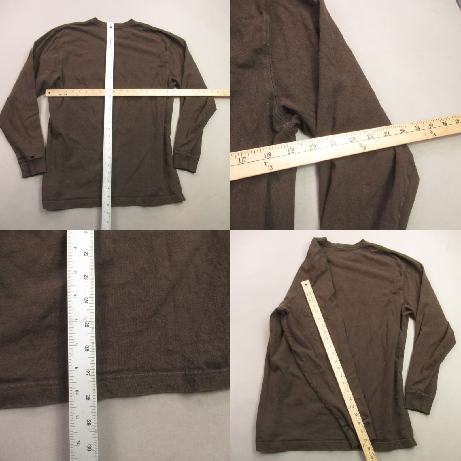 Carhartt Carhartt Shirt Mens Medium Long Sleeve Crew Neck Outdoors Original Fit Brown Size US M / EU 48-50 / 2 - 8 Thumbnail