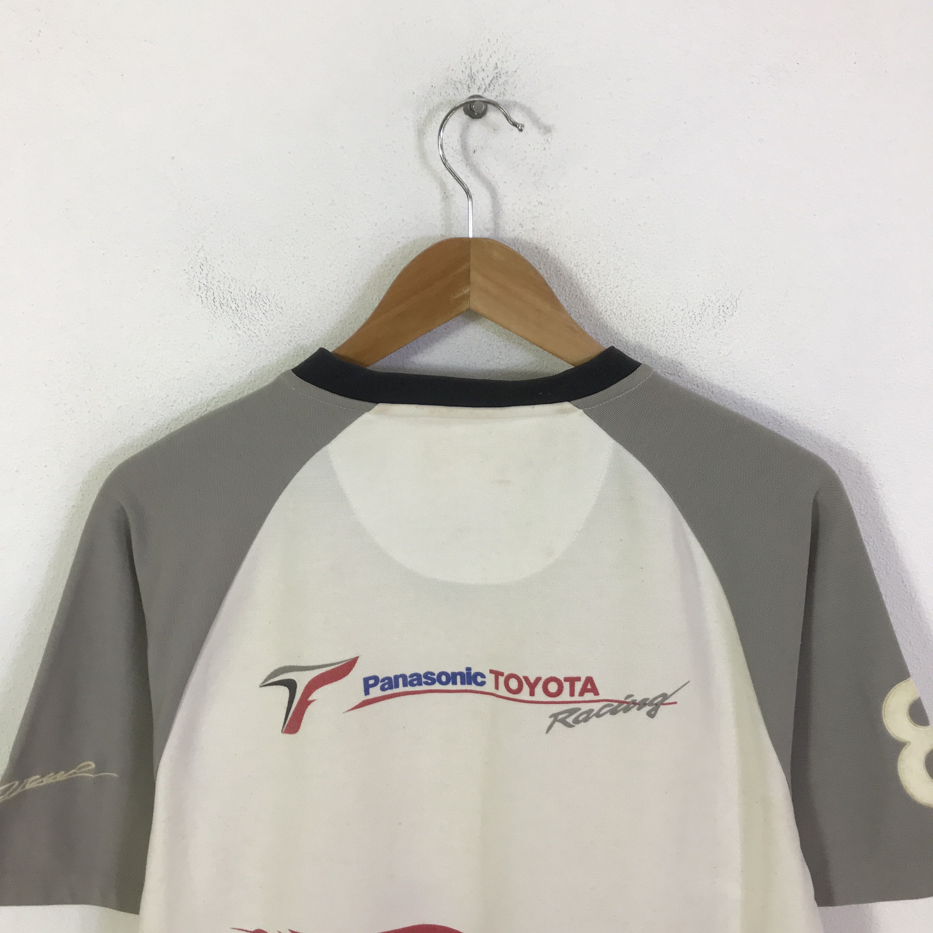 Japanese Brand panasonic x toyota racing t-shirt K117B5 Size US L / EU 52-54 / 3 - 4 Thumbnail