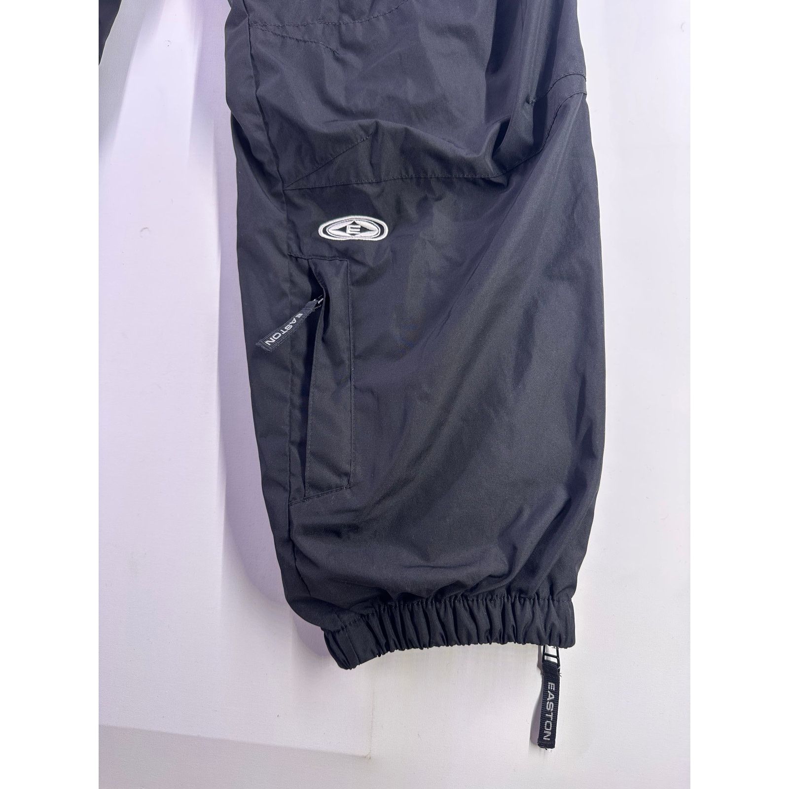 & Other Stories VTG Easton Black Warmup Track Windbreaker Jogger Tapered XL Size US 34 / EU 50 - 2 Thumbnail