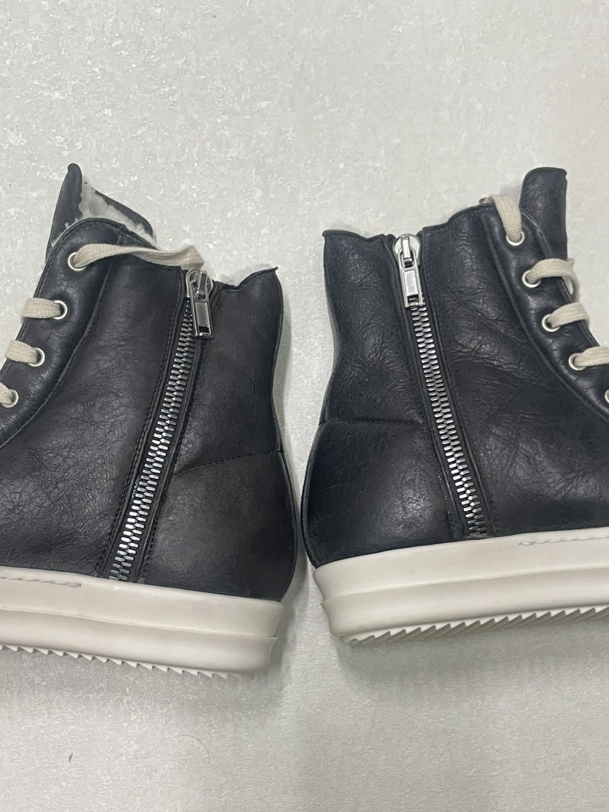 Rick Owens (NEW) Shearling Ramones Size US 8 / EU 41 - 8 Thumbnail