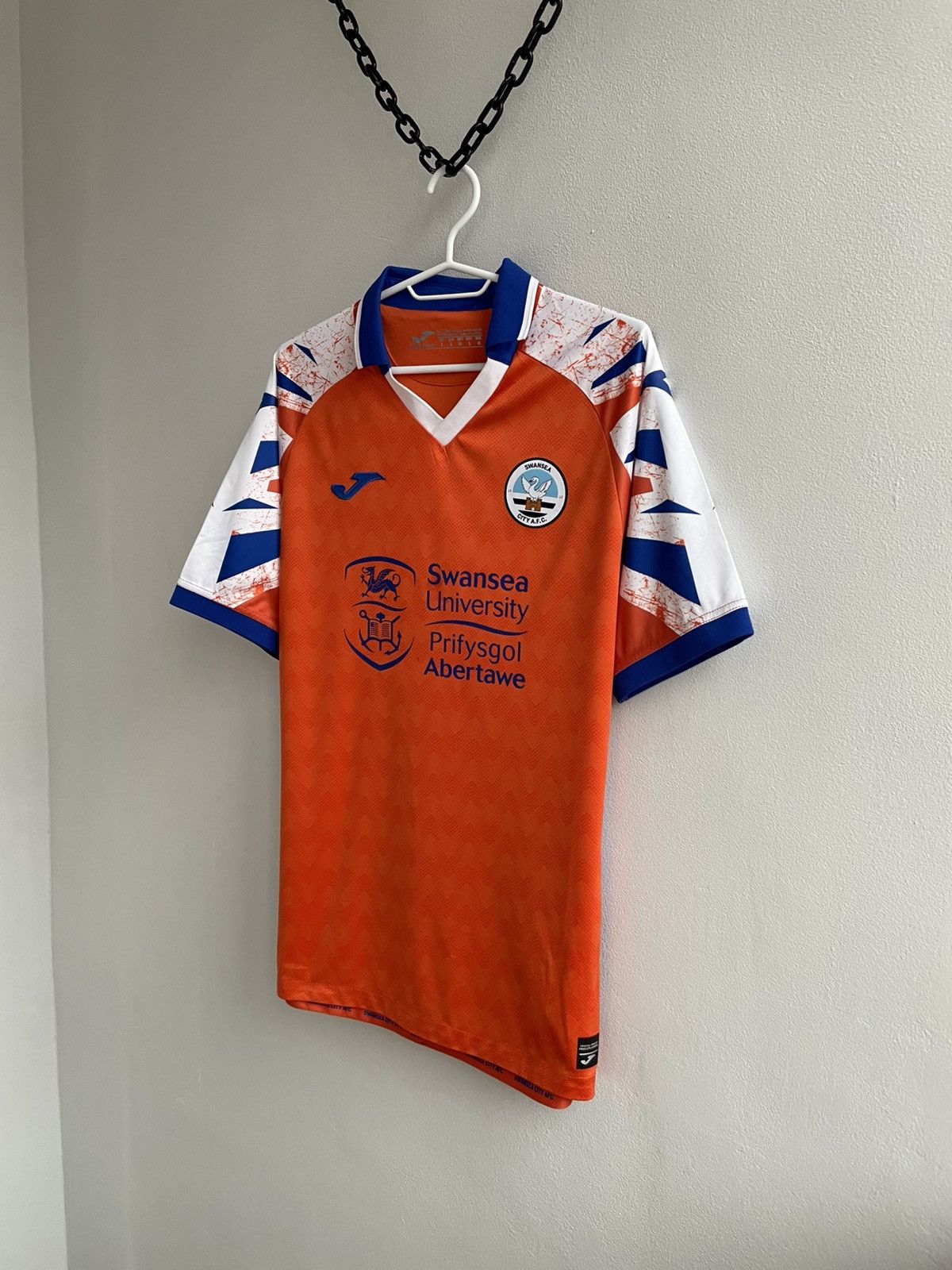 Joma SWANSEA CITY 2022 2023 AWAY FOOTBALL SHIRT SOCCER JERSEY Jom Size US L / EU 52-54 / 3 - 2 Thumbnail