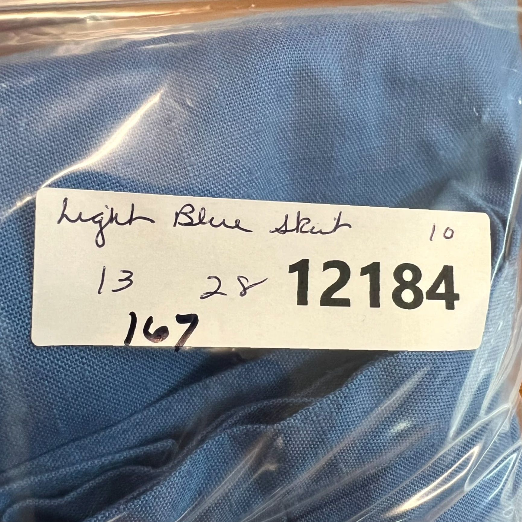 Vintage VINTAGE Fundamental Things Skirt A-Line Pleated Woven Midi 26X28 Pockets Blue 10 Womens Rich Rise Zip Non-SeasonalProbably Size 32" / US 10 / IT 46 - 7 Thumbnail
