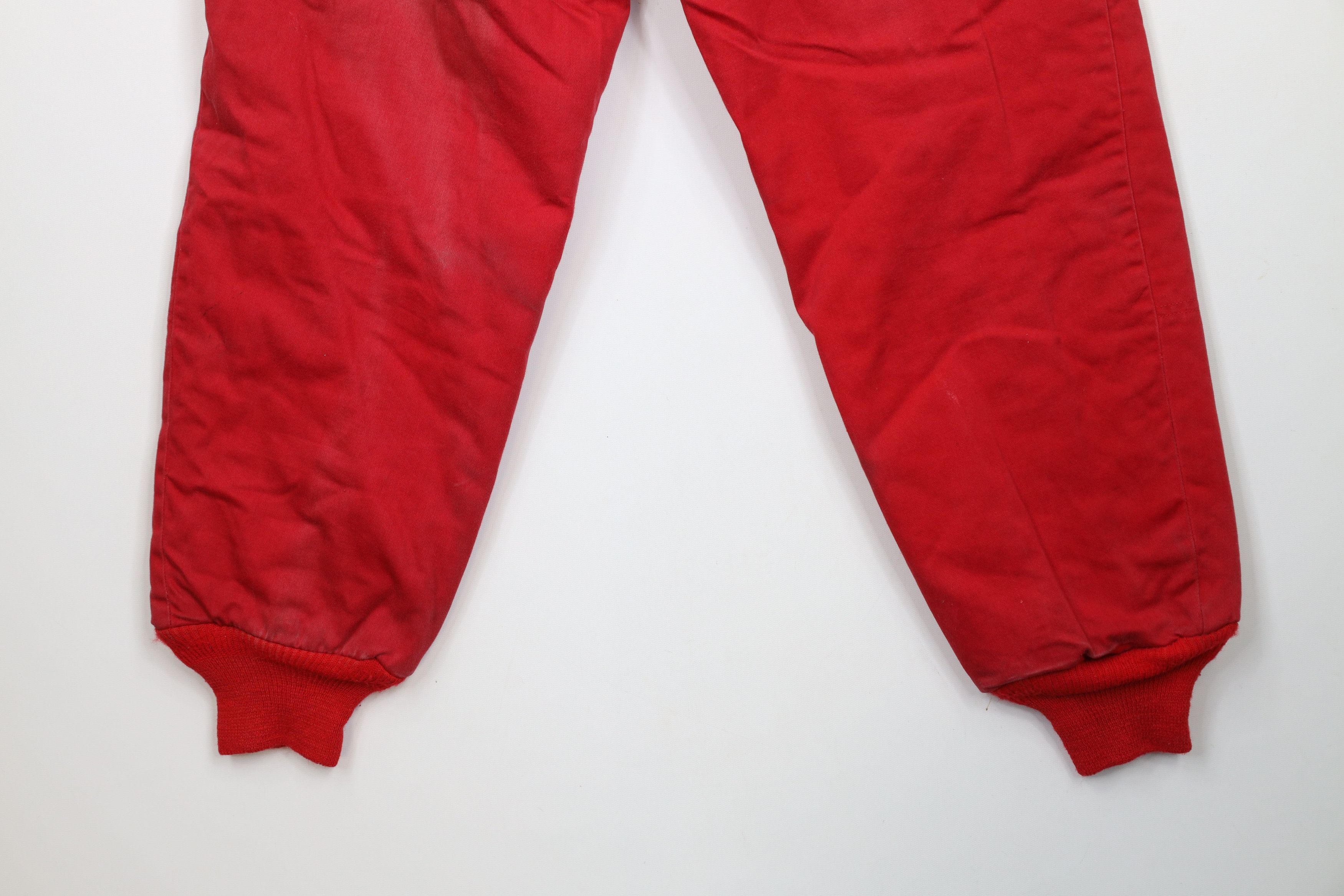 Vintage Vintage 50s 60s Heavyweight Quilted Joggers Pants Red USA Size US 28 / EU 44 - 15 Thumbnail