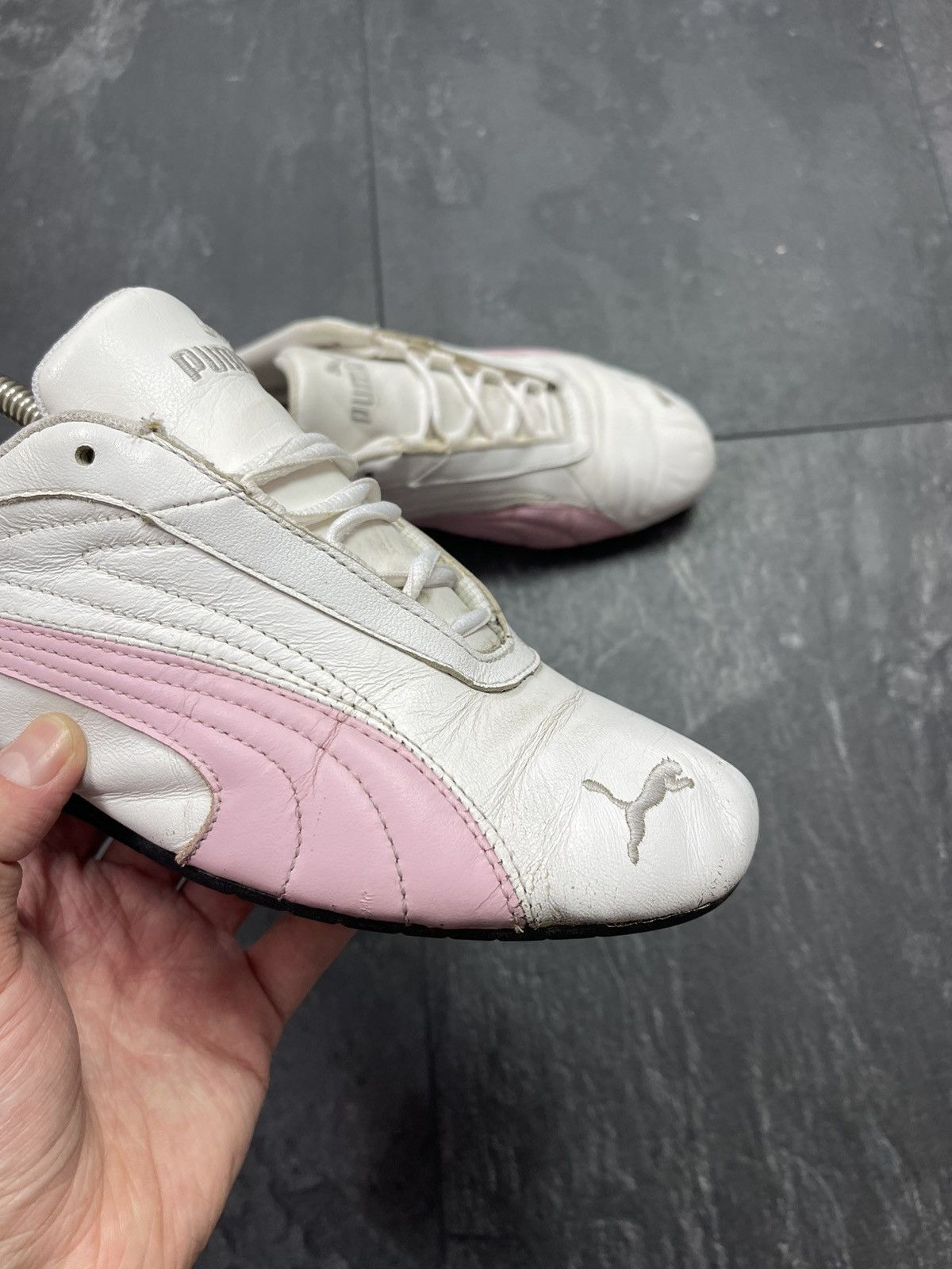 Puma Vintage Puma SpeedCat Sneakers Y2K Size US 7 / IT 37 - 3 Thumbnail