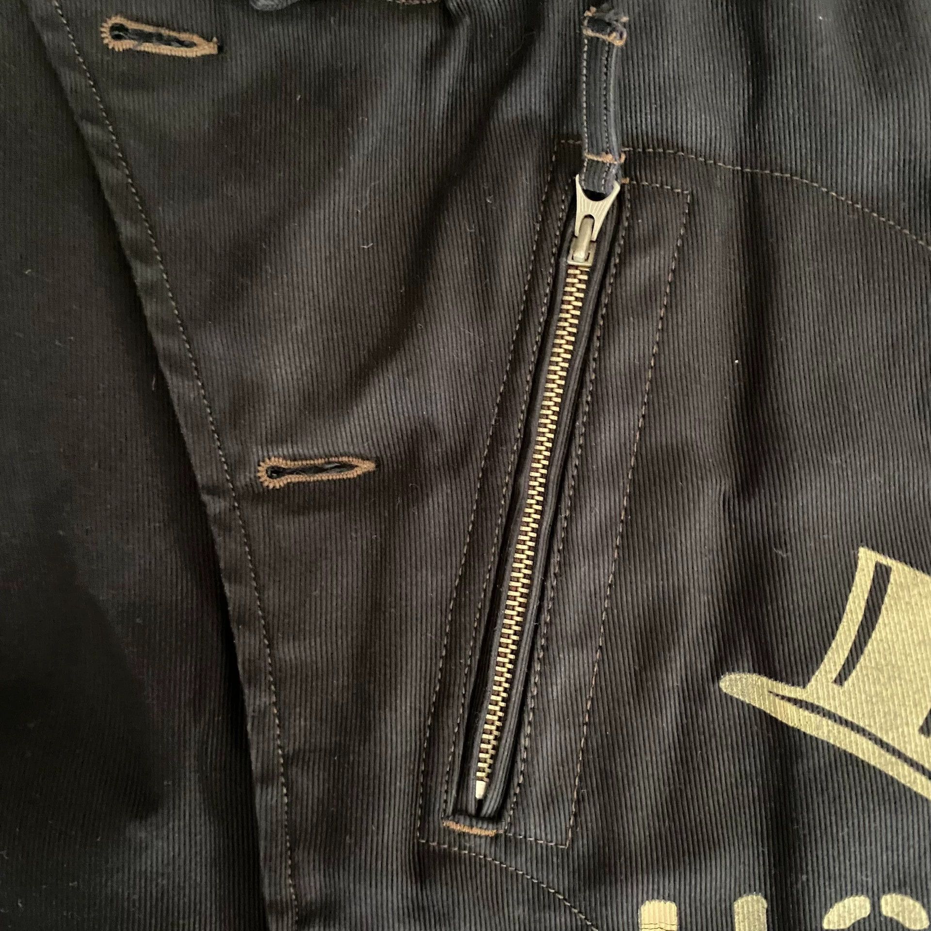 Freewheelers Freewheelers 1930s Aviators Alpaca Wool Canvas Vest Size US XXS / EU 40 - 7 Thumbnail