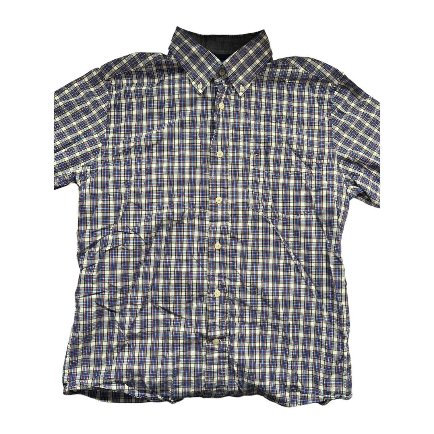 Tommy Hilfiger Tommy Hilfiger Mens Shirt Blue & Red Plaid - Size Large Size US L / EU 52-54 / 3 - 1 Thumbnail