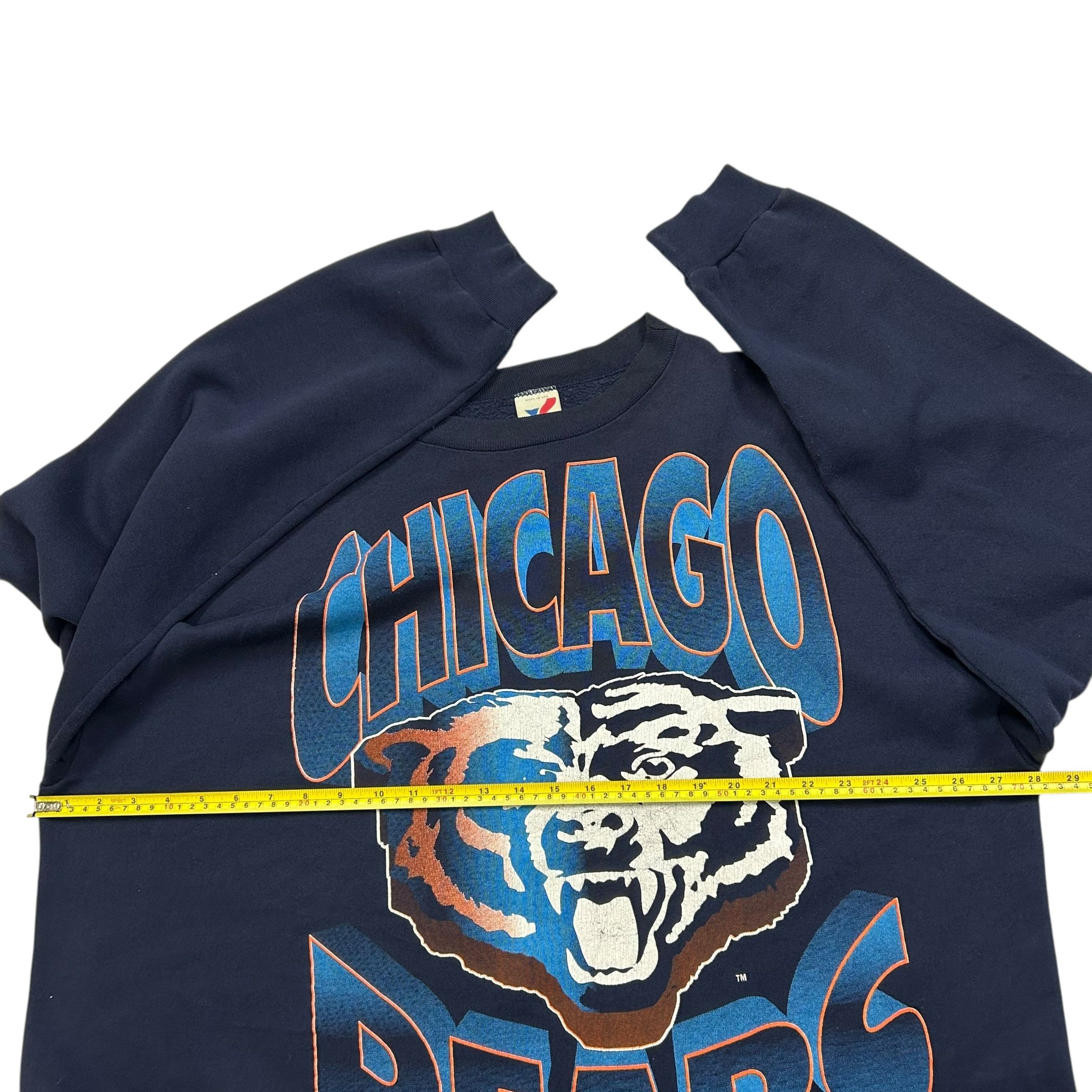 NFL VTG 90s CHICAGO BEARS 1994 ARTEX SPELL OUT SWEATSHIRT Size US XXL / EU 58 / 5 - 8 Thumbnail