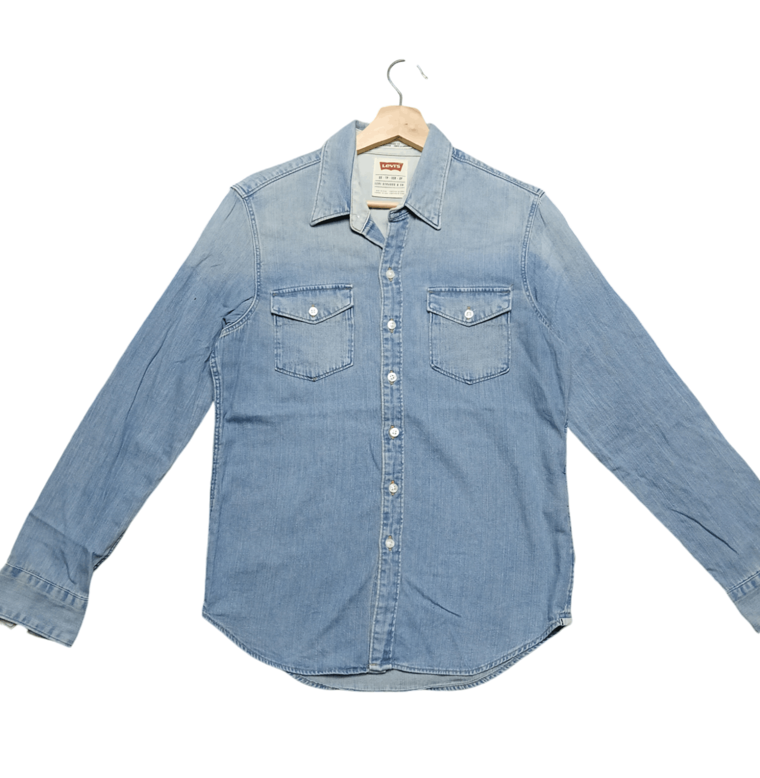 Levi's × Levi's Vintage Clothing Levi's Long Sleeve Denim Button Up Size US XS / EU 42 / 0 - 1 Thumbnail
