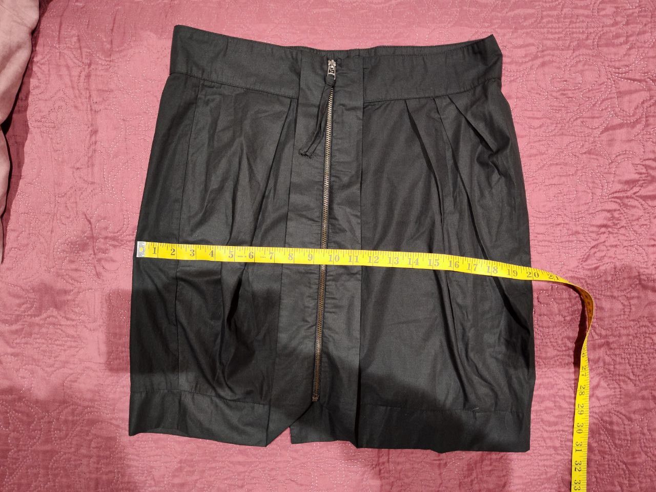 Cop Copine Cop Copine black midi skirt with full zipper closure 🖤 Size 30" / US 8 / IT 44 - 8 Thumbnail