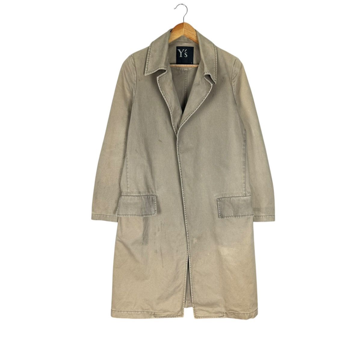 Yohji Yamamoto 🔥Y’S BUTTONLESS CARDIGAN LONG JACKET Size US M / EU 48-50 / 2 - 1 Thumbnail