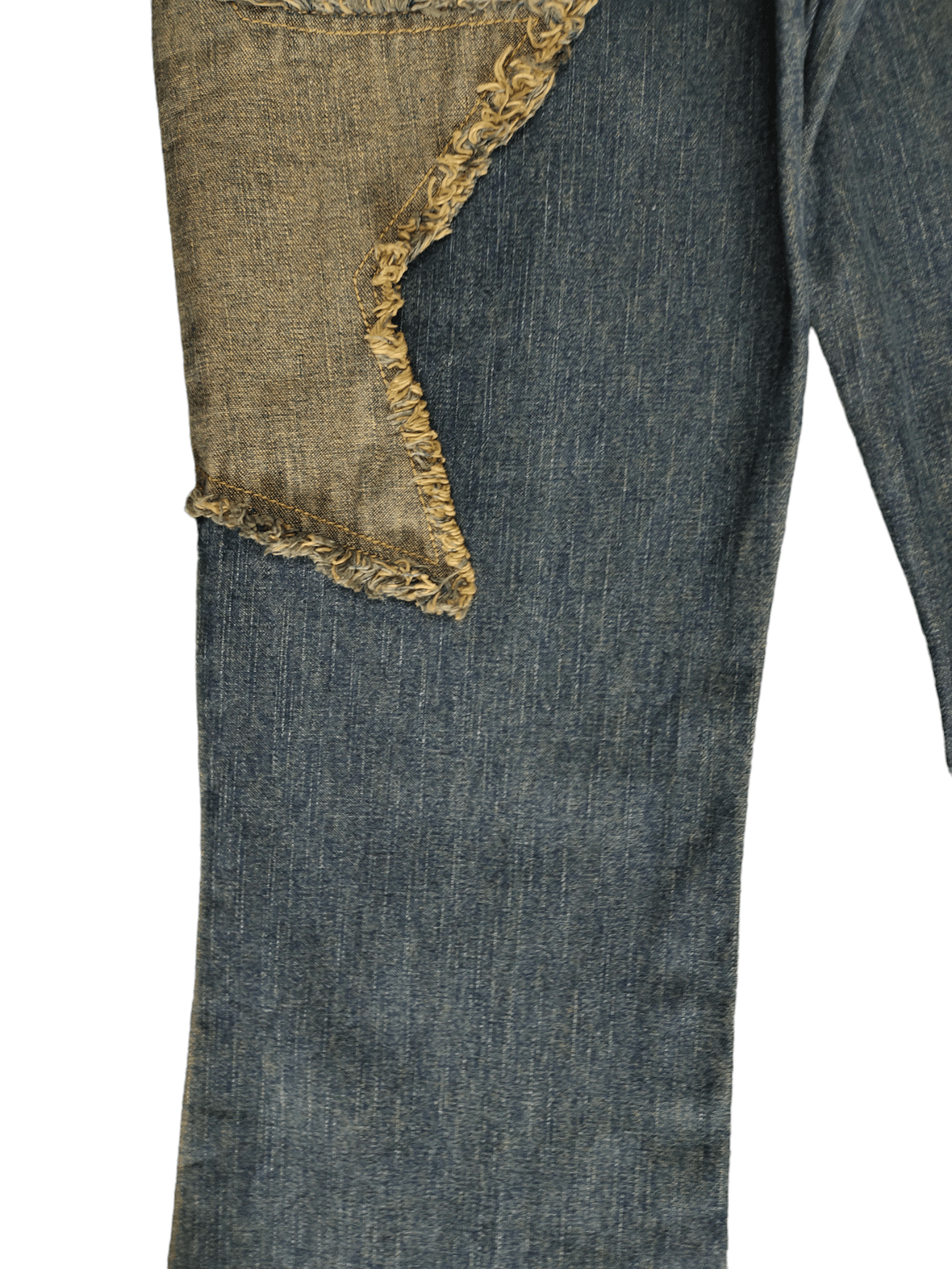 Hysteric Glamour × Undercover Flare Jeans Penthouse Club Stars Patches Denim Boot Cut Y2k Size US 26 / EU 42 - 17 Thumbnail