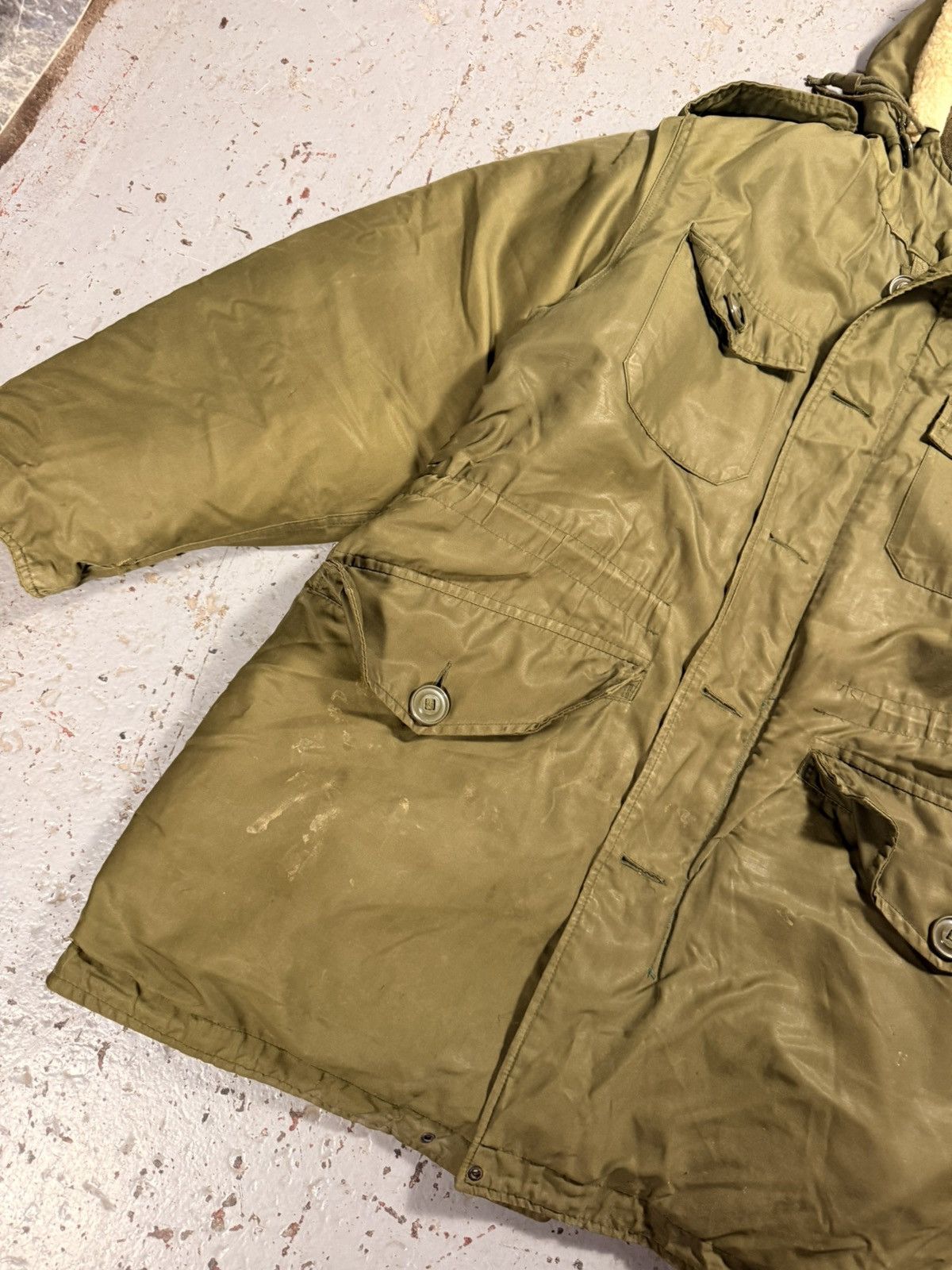 Other Insane Canadian Armed forces 1990 Original Air Force Parka Size US L / EU 52-54 / 3 - 3 Thumbnail