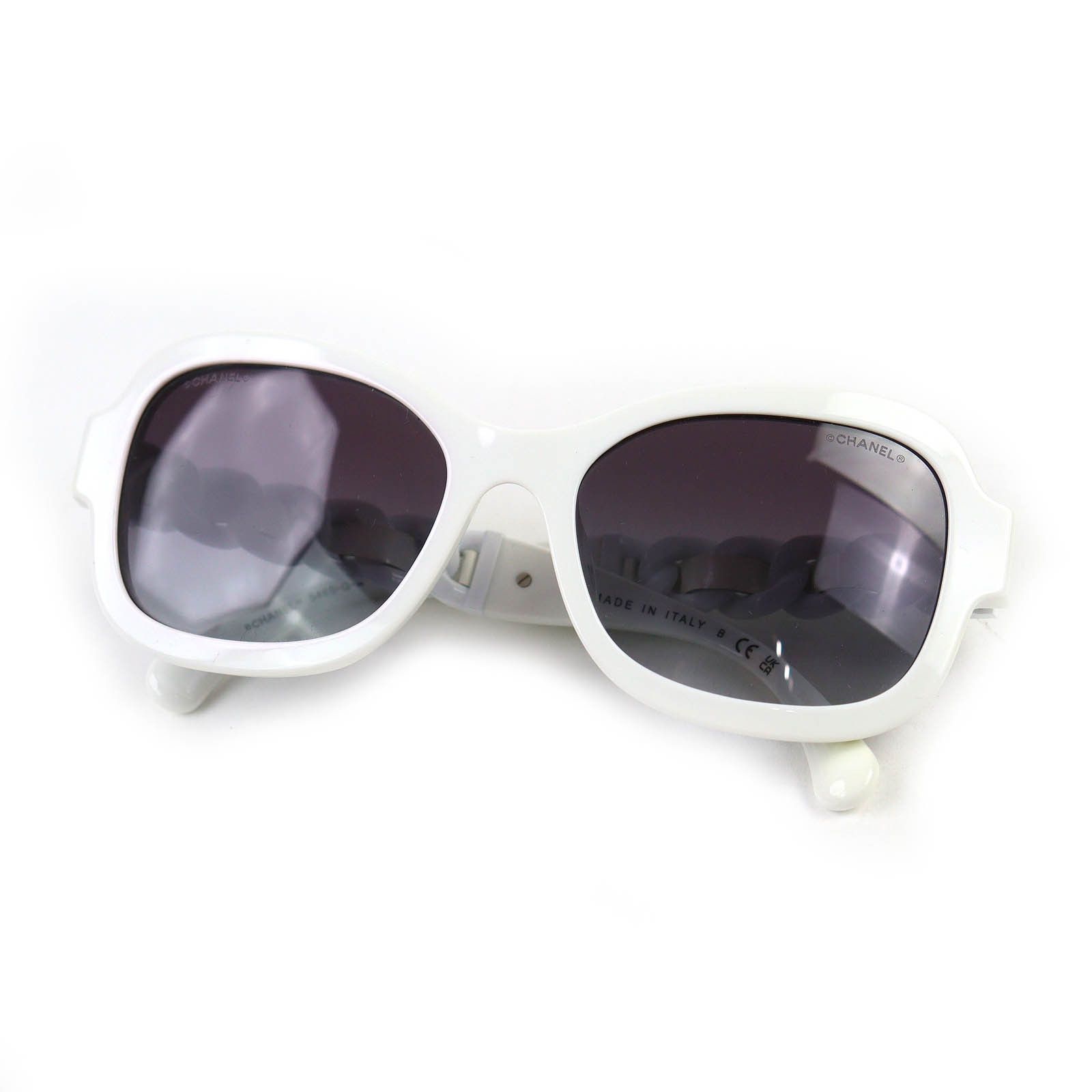 Chanel Chanel Chanel COCO Mark Sunglasses Leather Sunglasses 5465-Q-A DUTY FREE for USA Size ONE SIZE - 1 Thumbnail